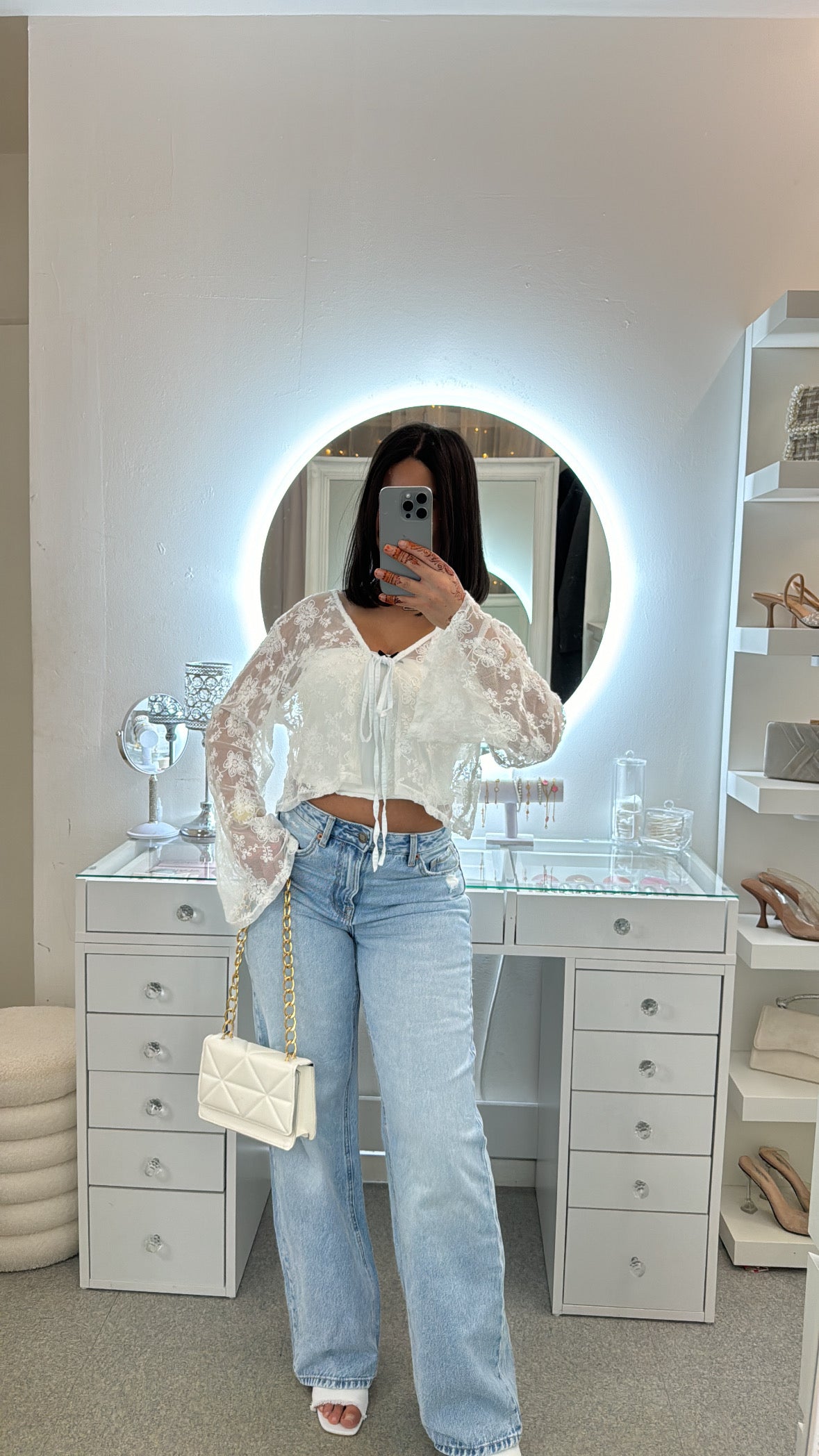 Gilet Nour blanc