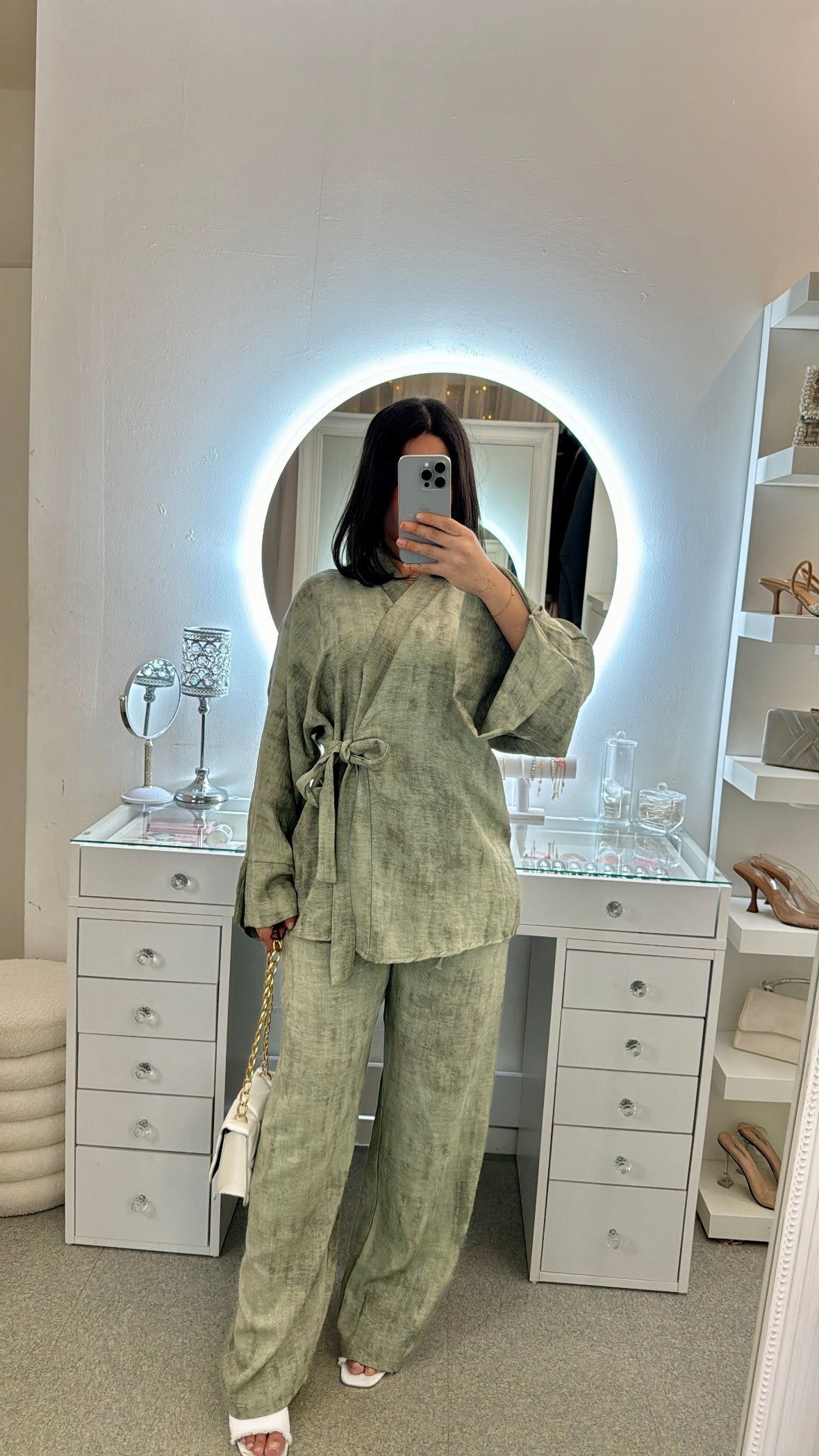 Ensemble Yasmine vert