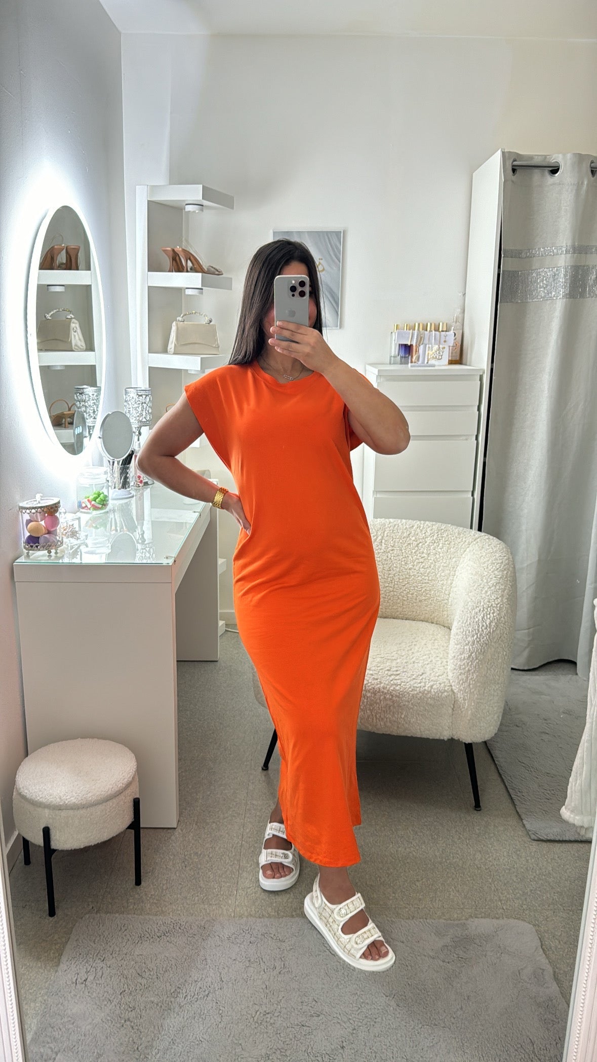 Robe tee shirt Samia