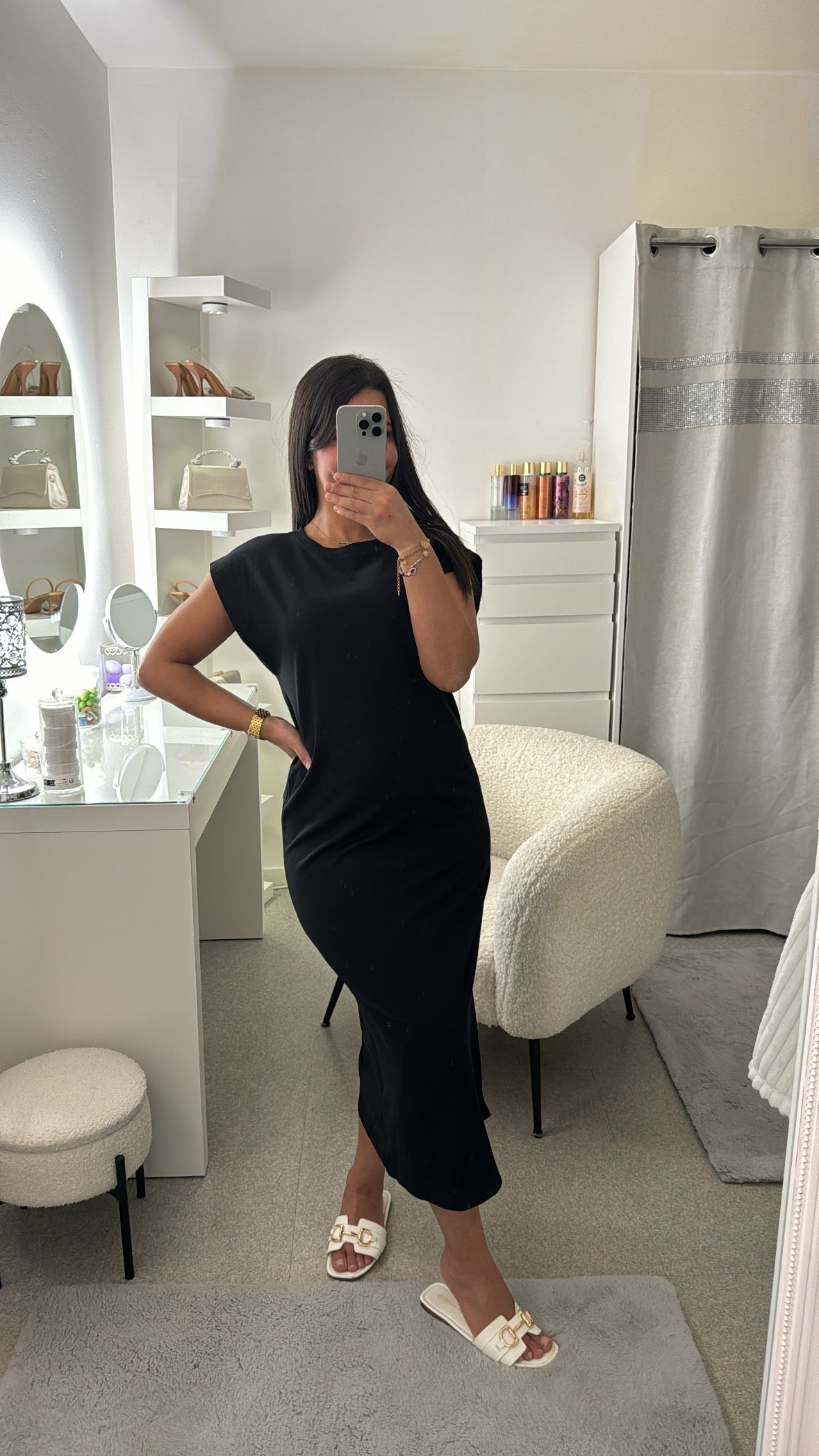 Robe tee shirt Samia