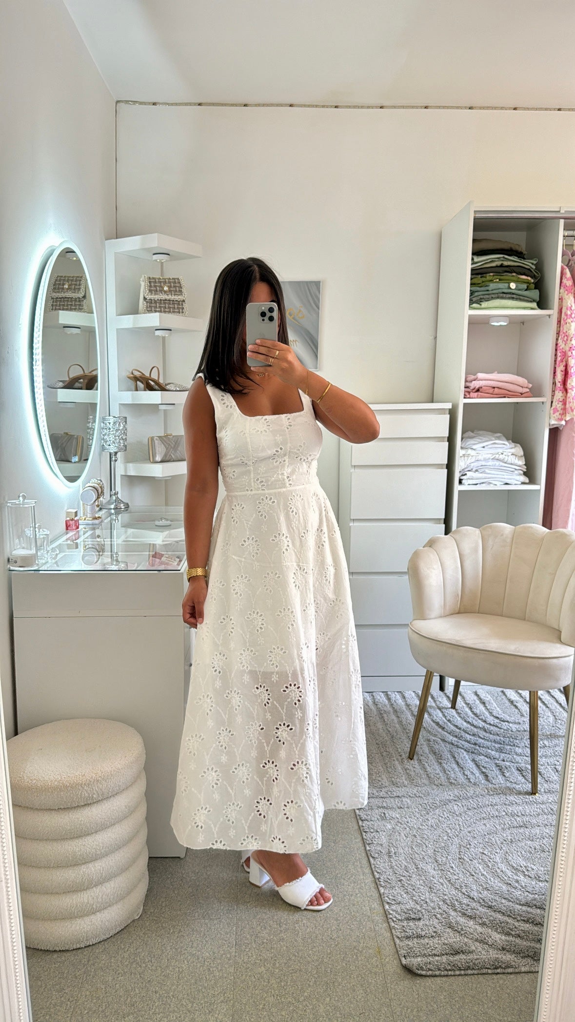 Robe jessica blanche