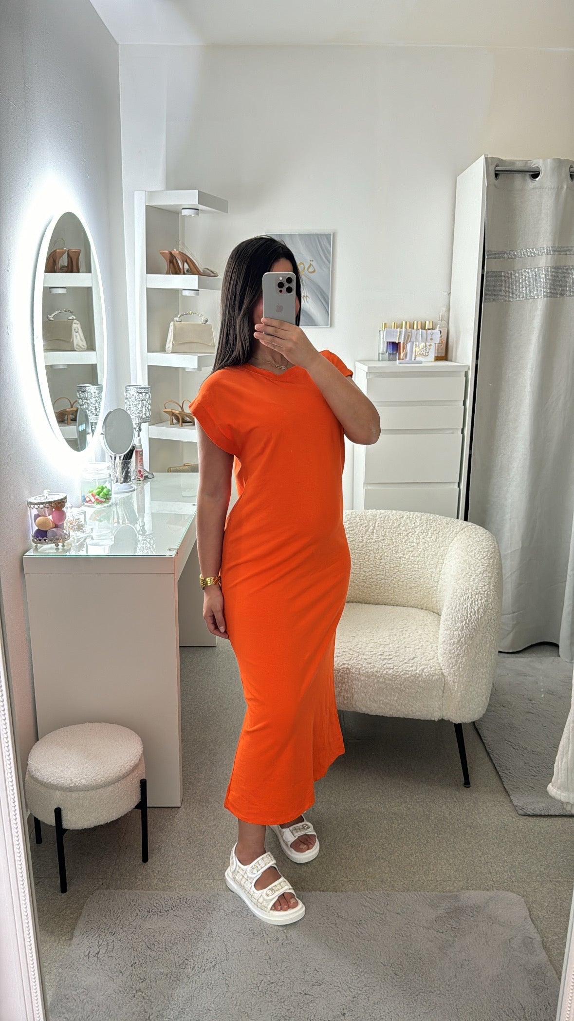 Robe tee shirt Samia