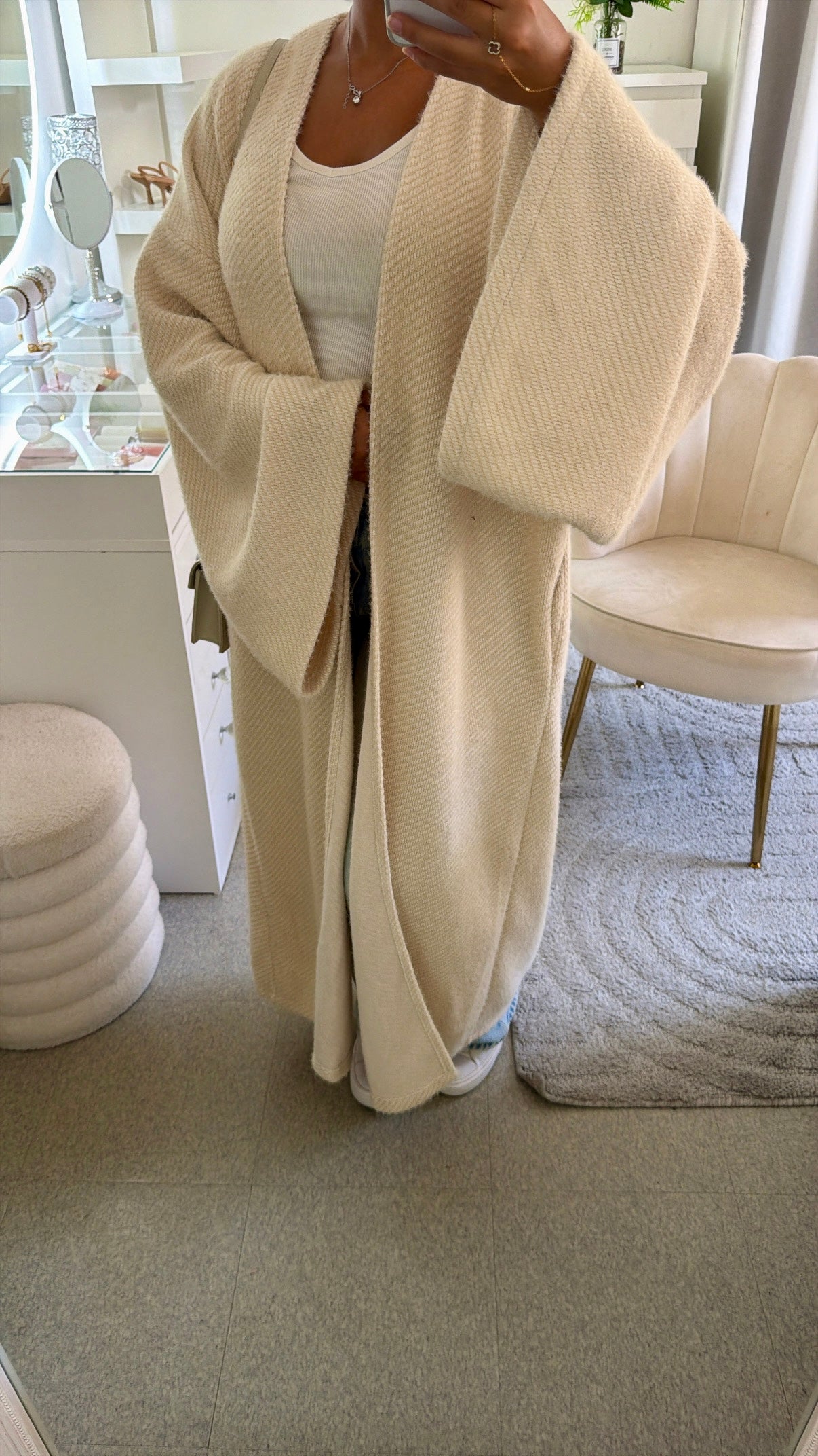 Gilet Lycia en beige