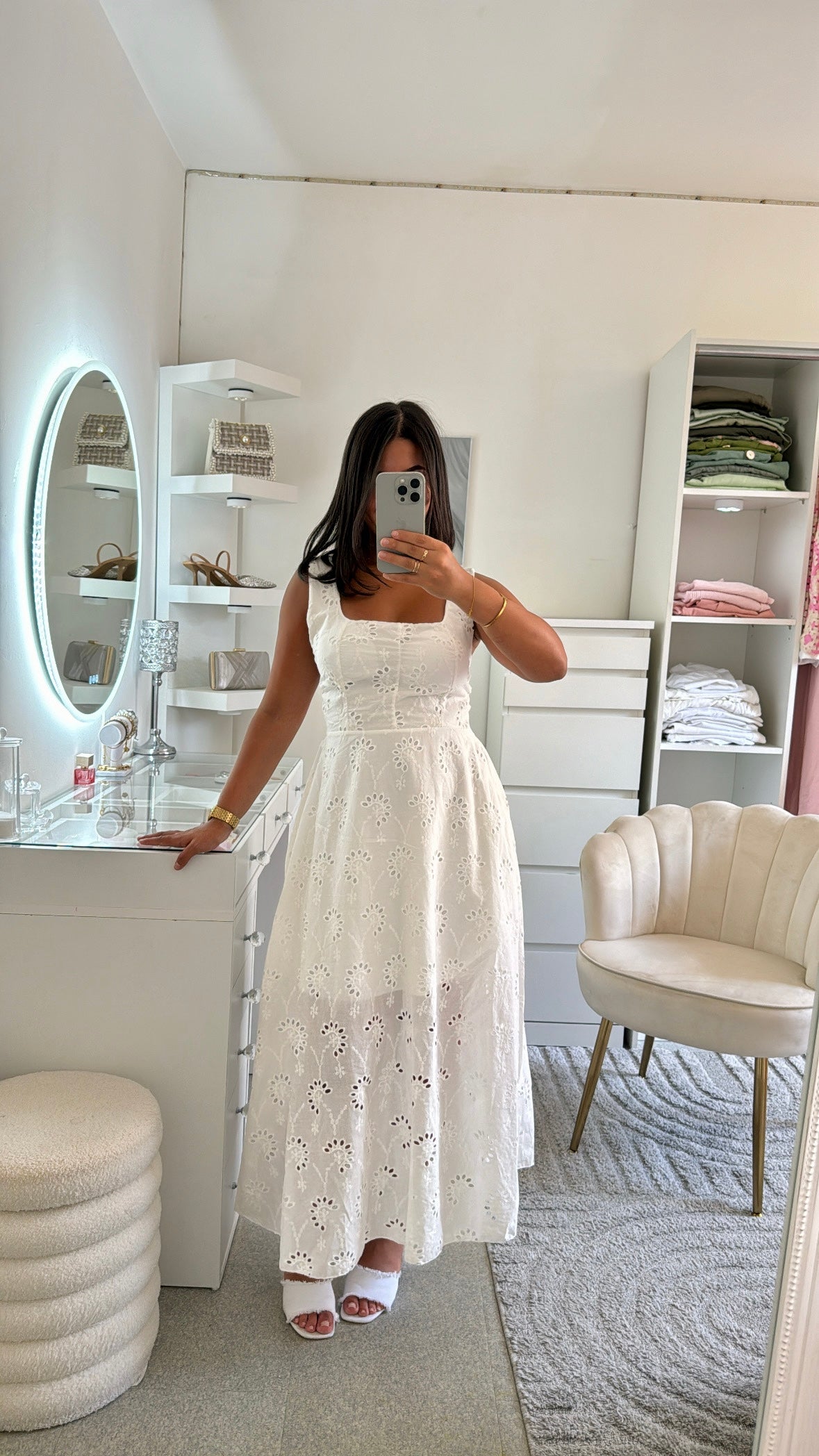 Robe jessica blanche