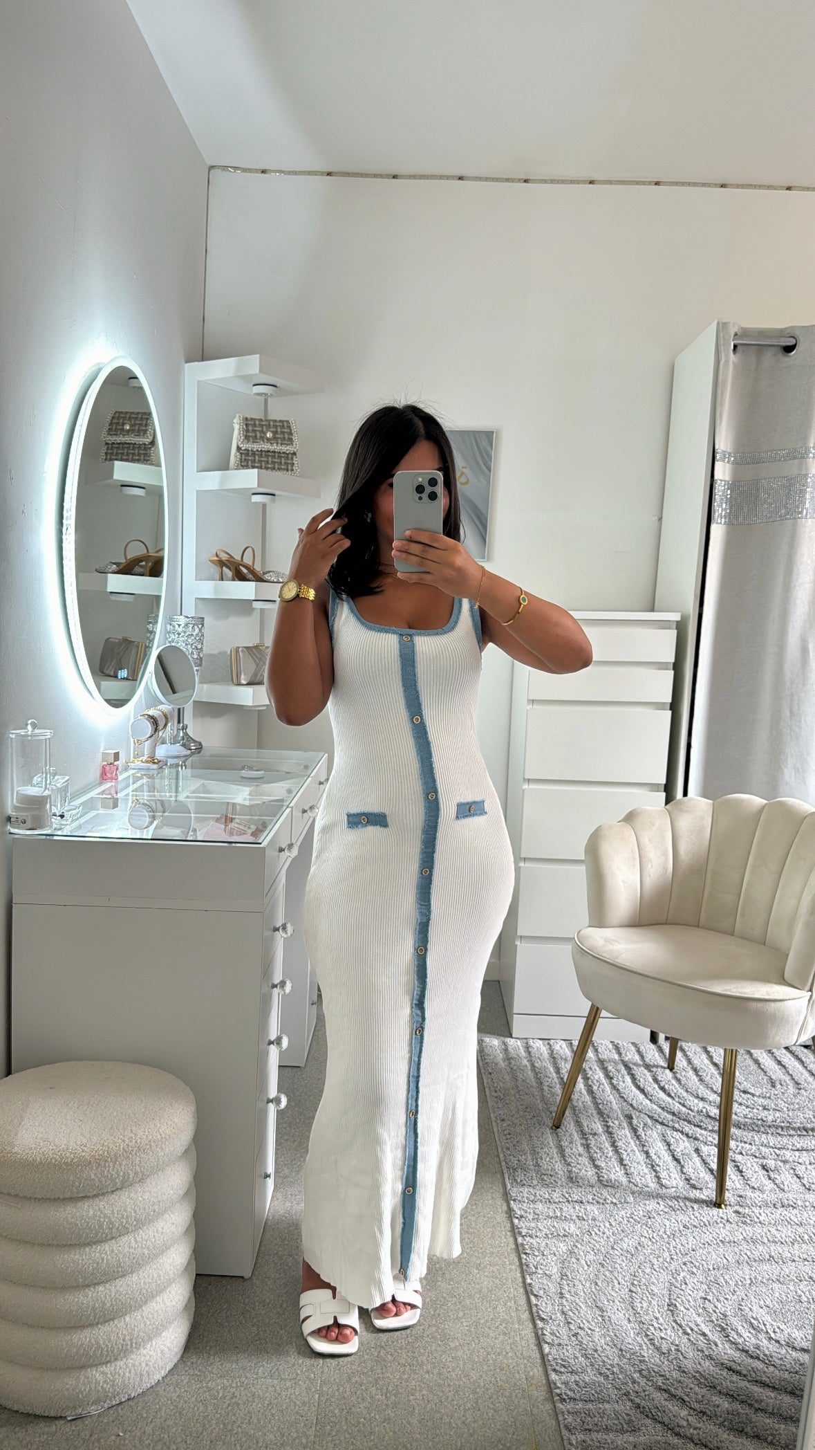 Robe Mailysse blanc