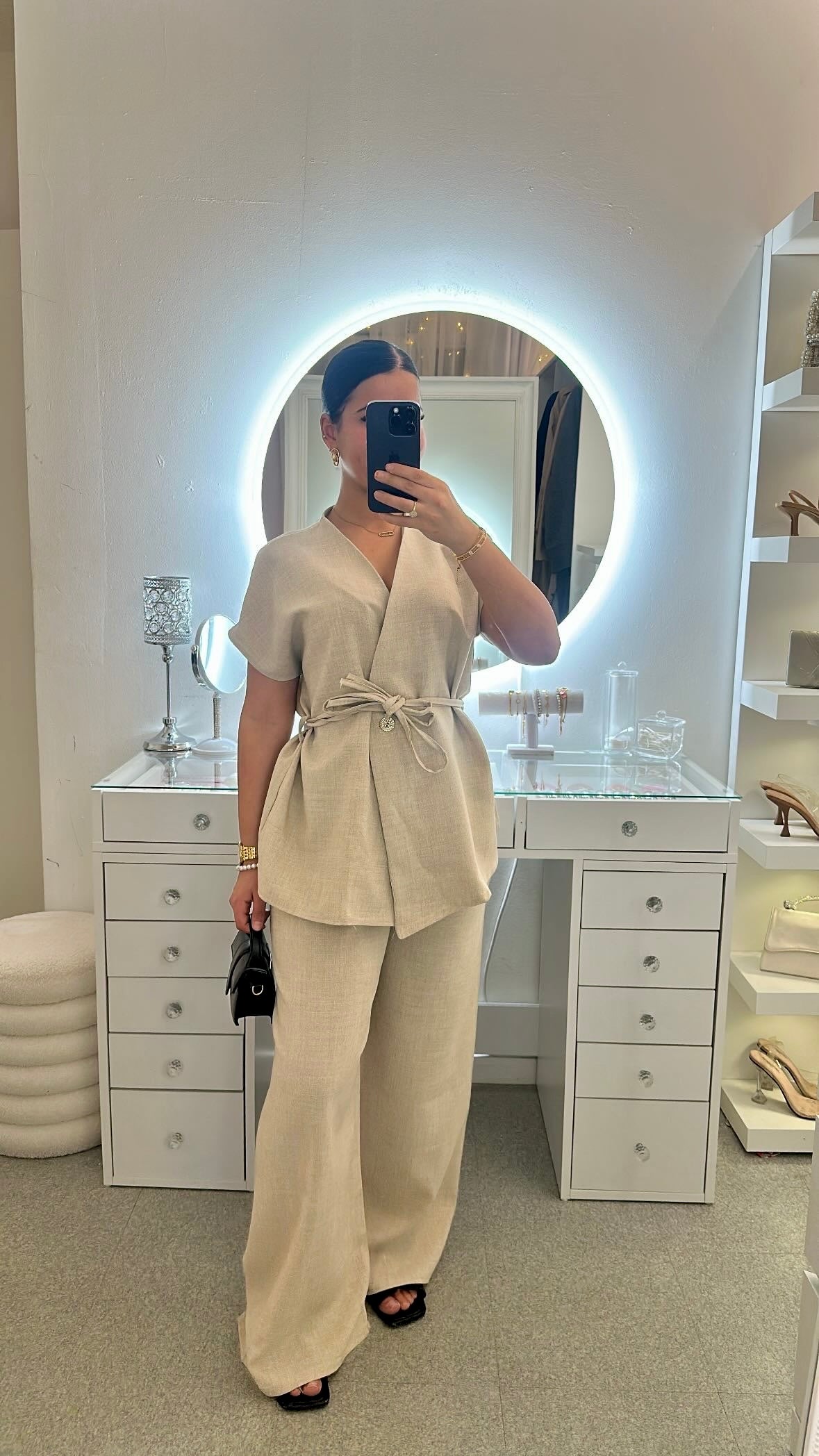 Ensemble jasmin beige