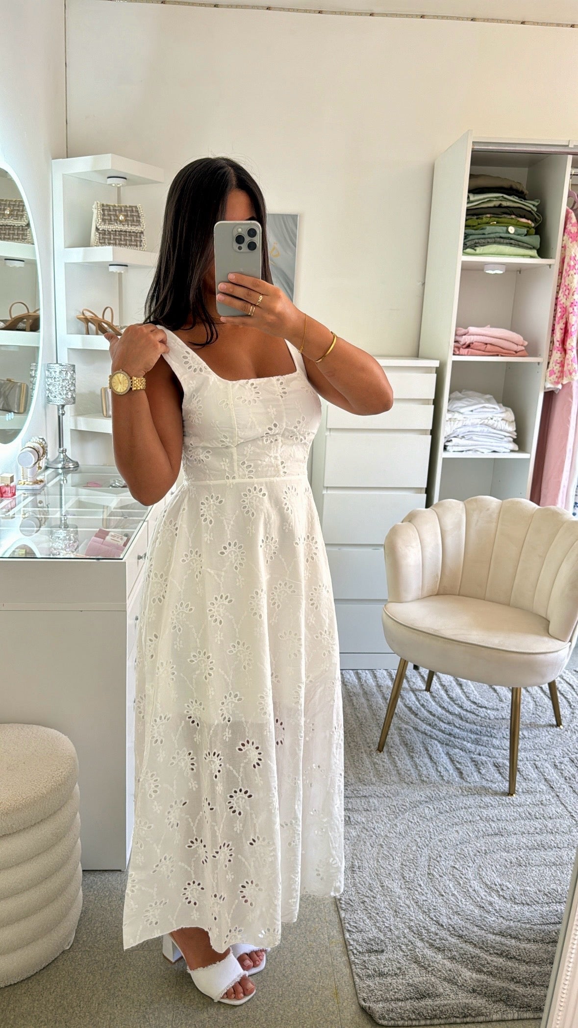 Robe jessica blanche