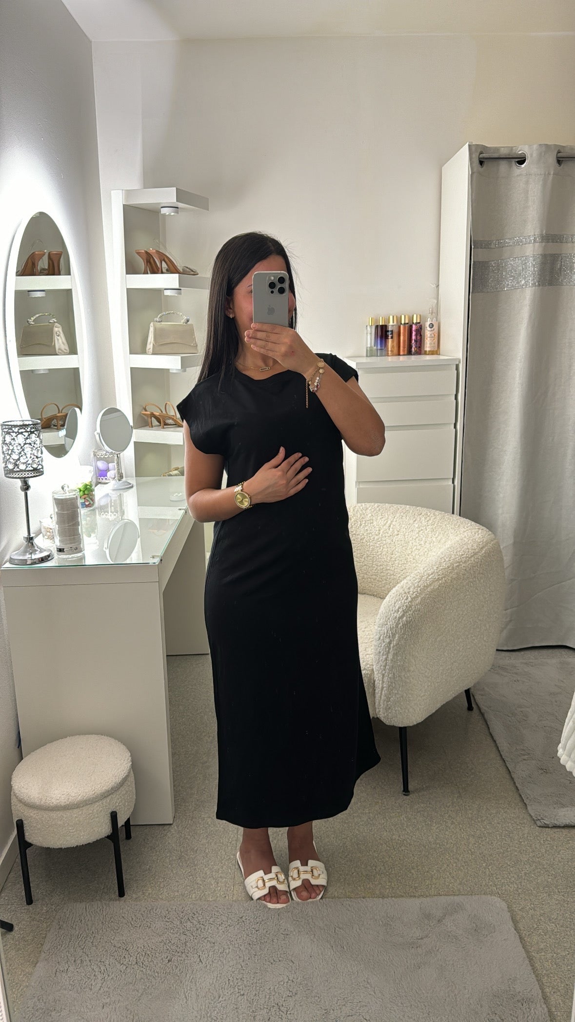 Robe tee shirt Samia