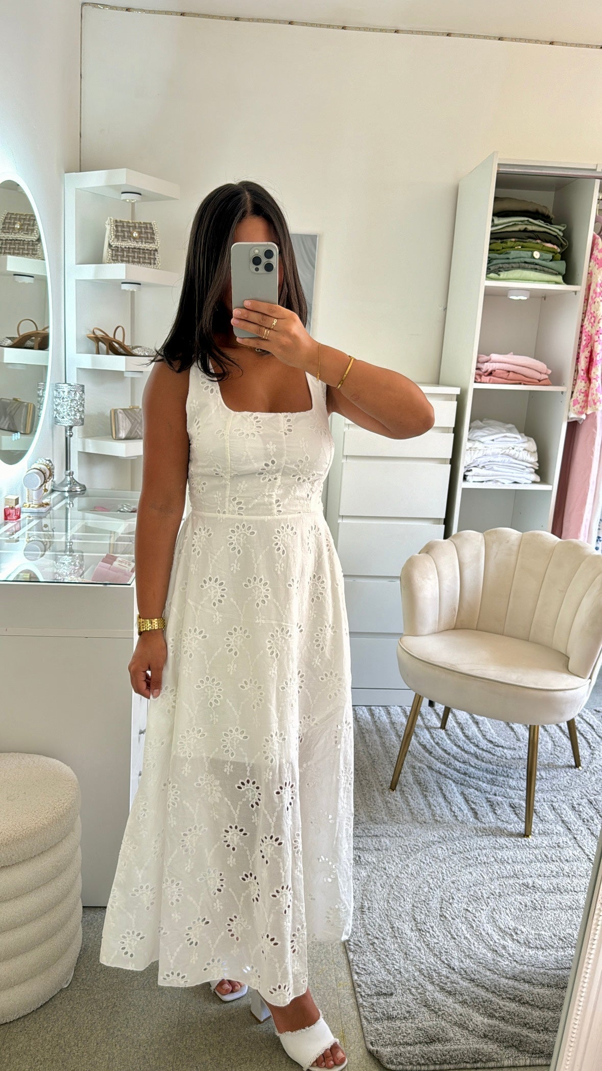 Robe jessica blanche