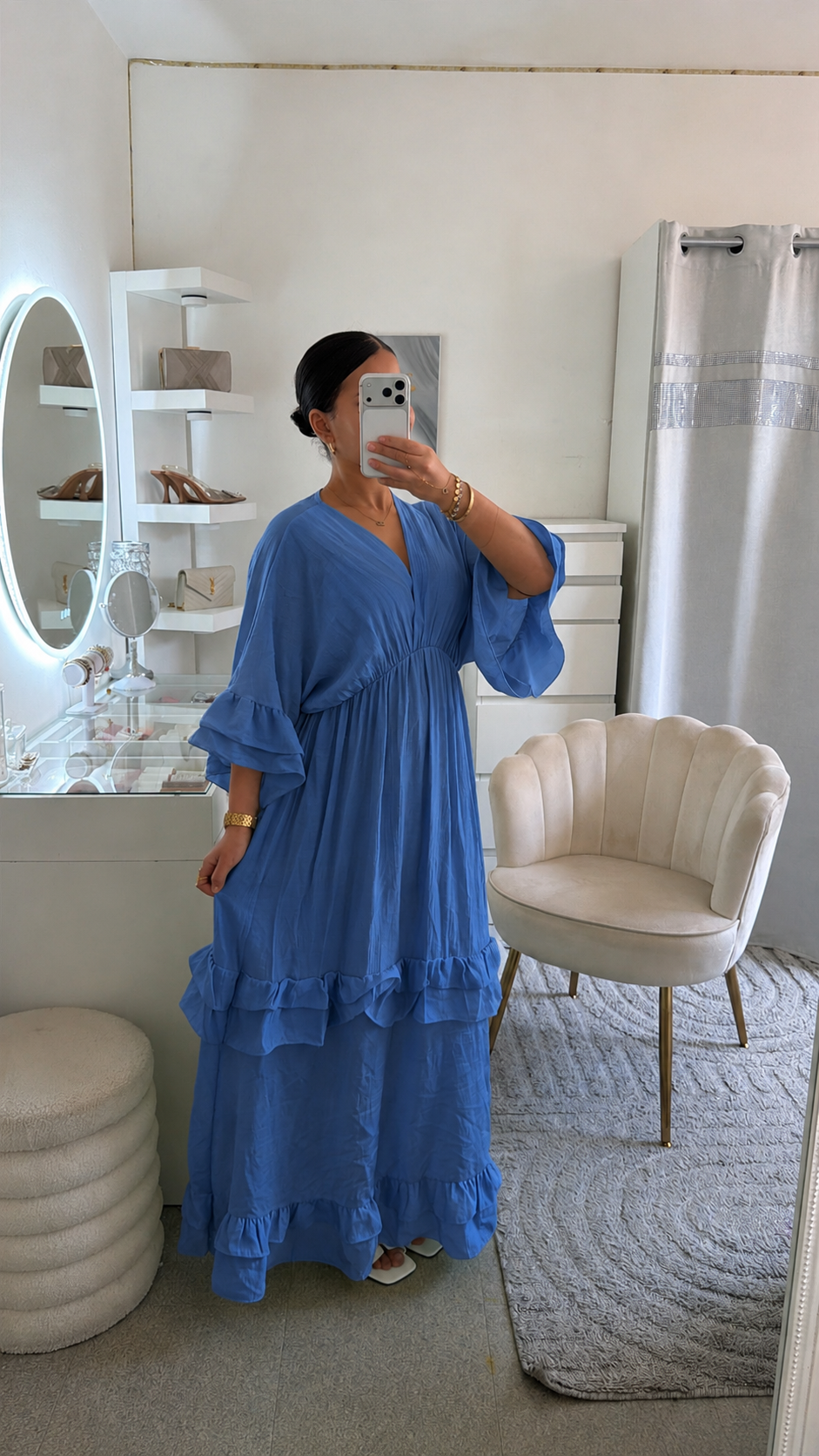 Robe Maissa bleu jean