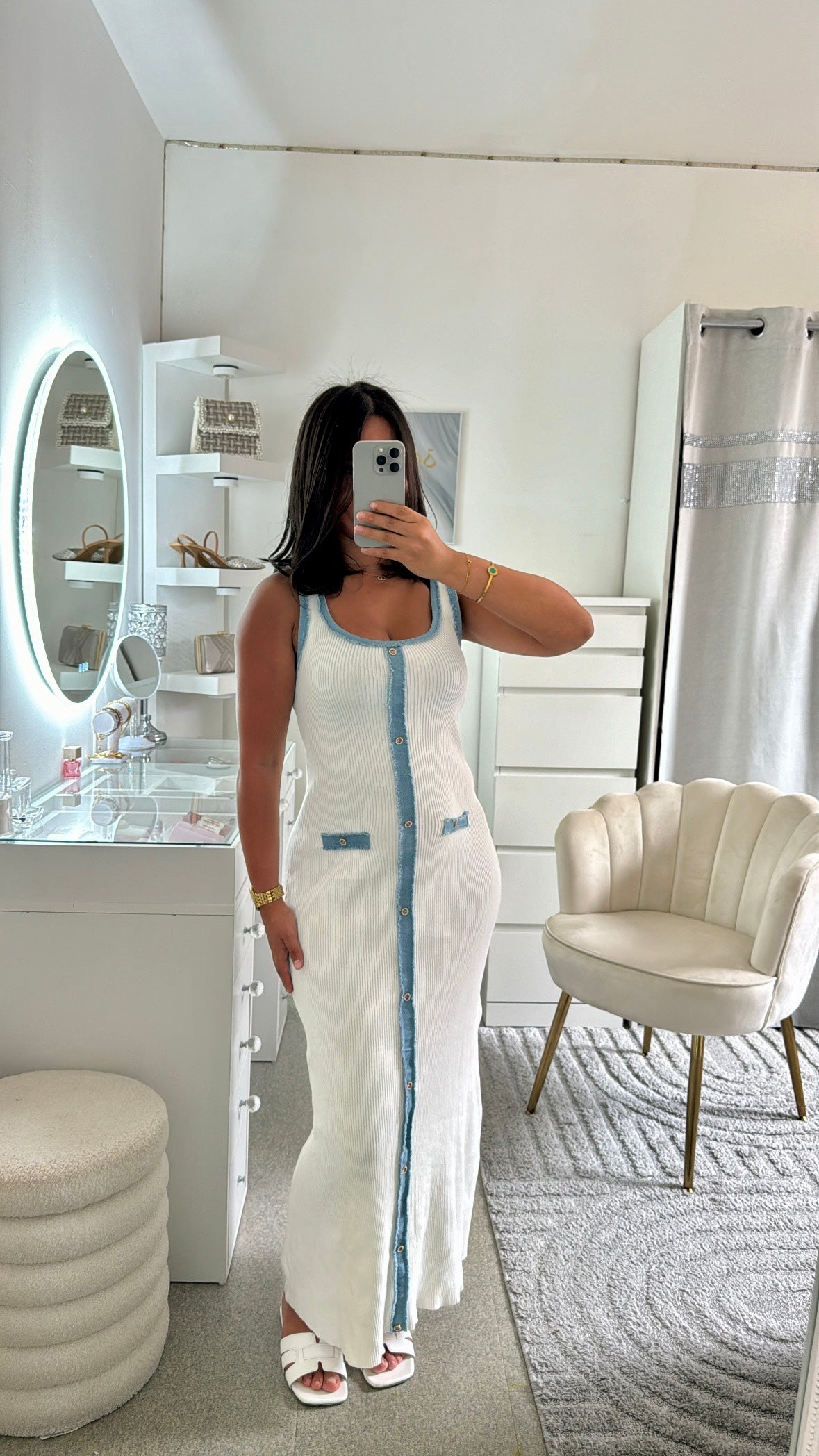 Robe Mailysse blanc