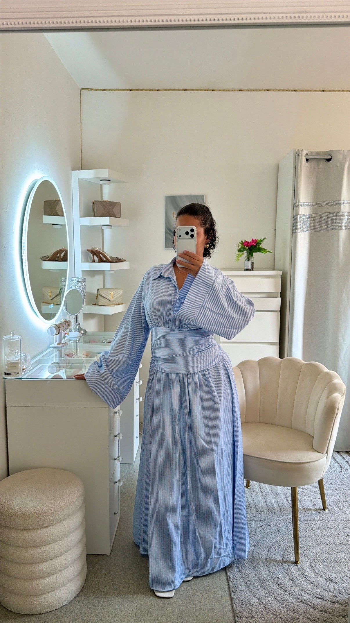 Robe Myrabelle bleu