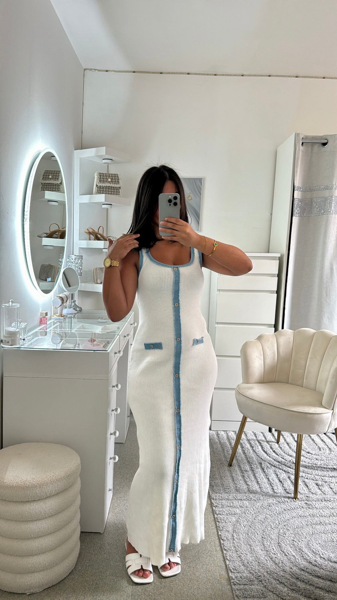 Robe Mailysse blanc