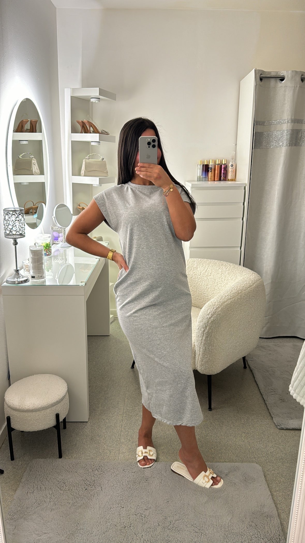 Robe tee shirt Samia
