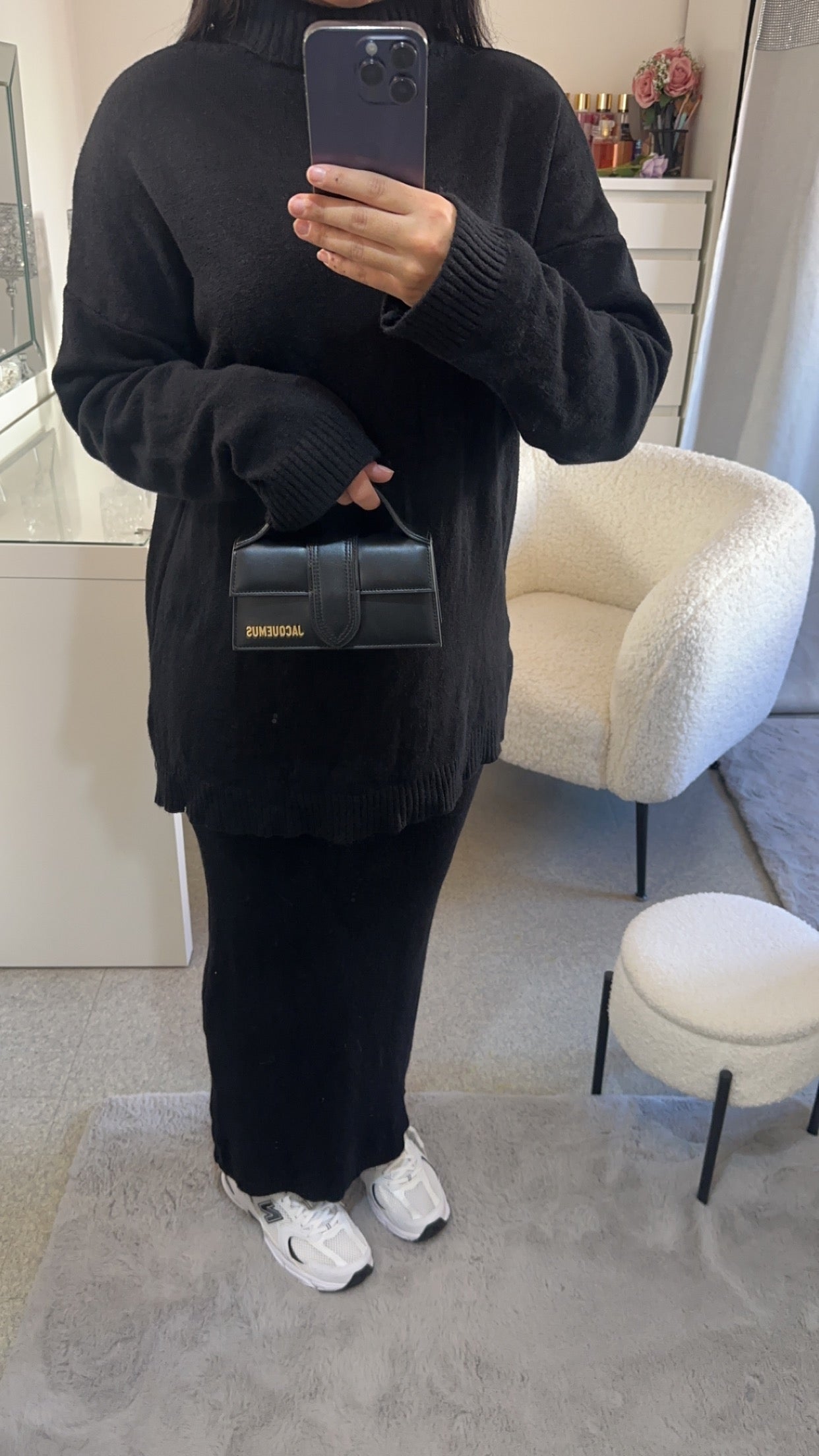 Ensemble jupe sans fente