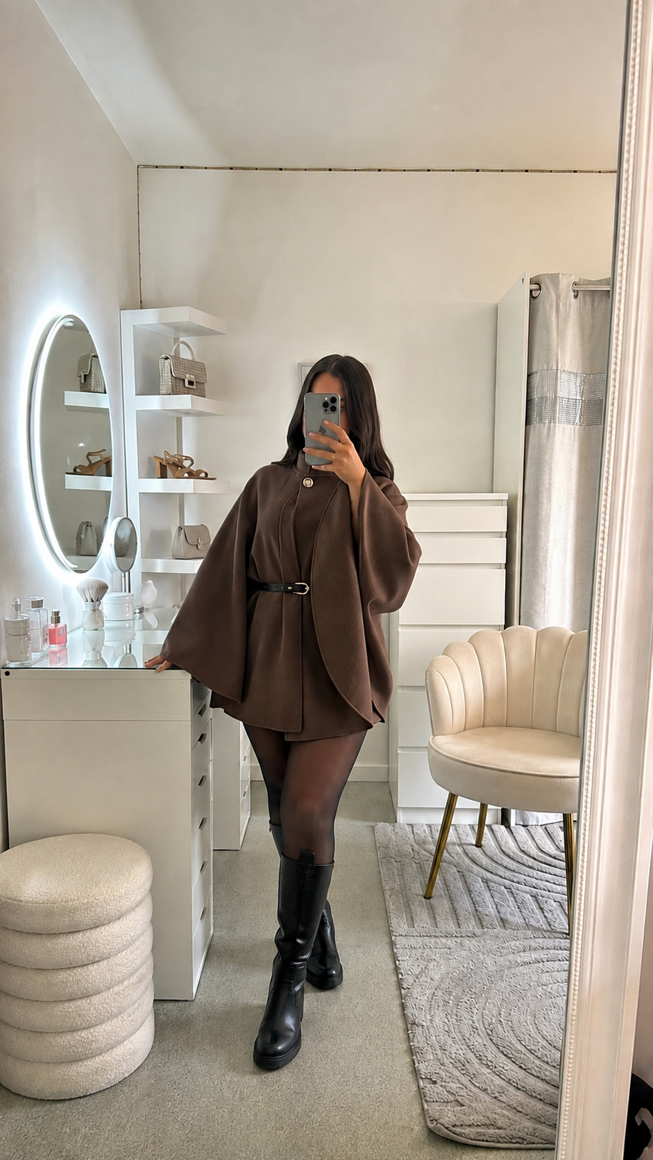 Veste Najet marron