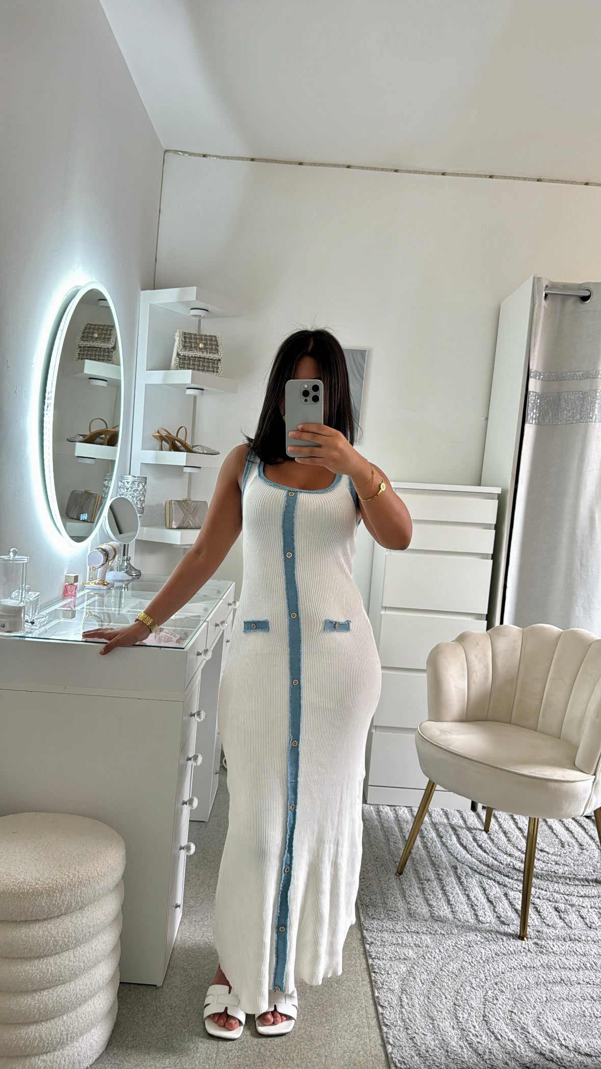 Robe Mailysse blanc