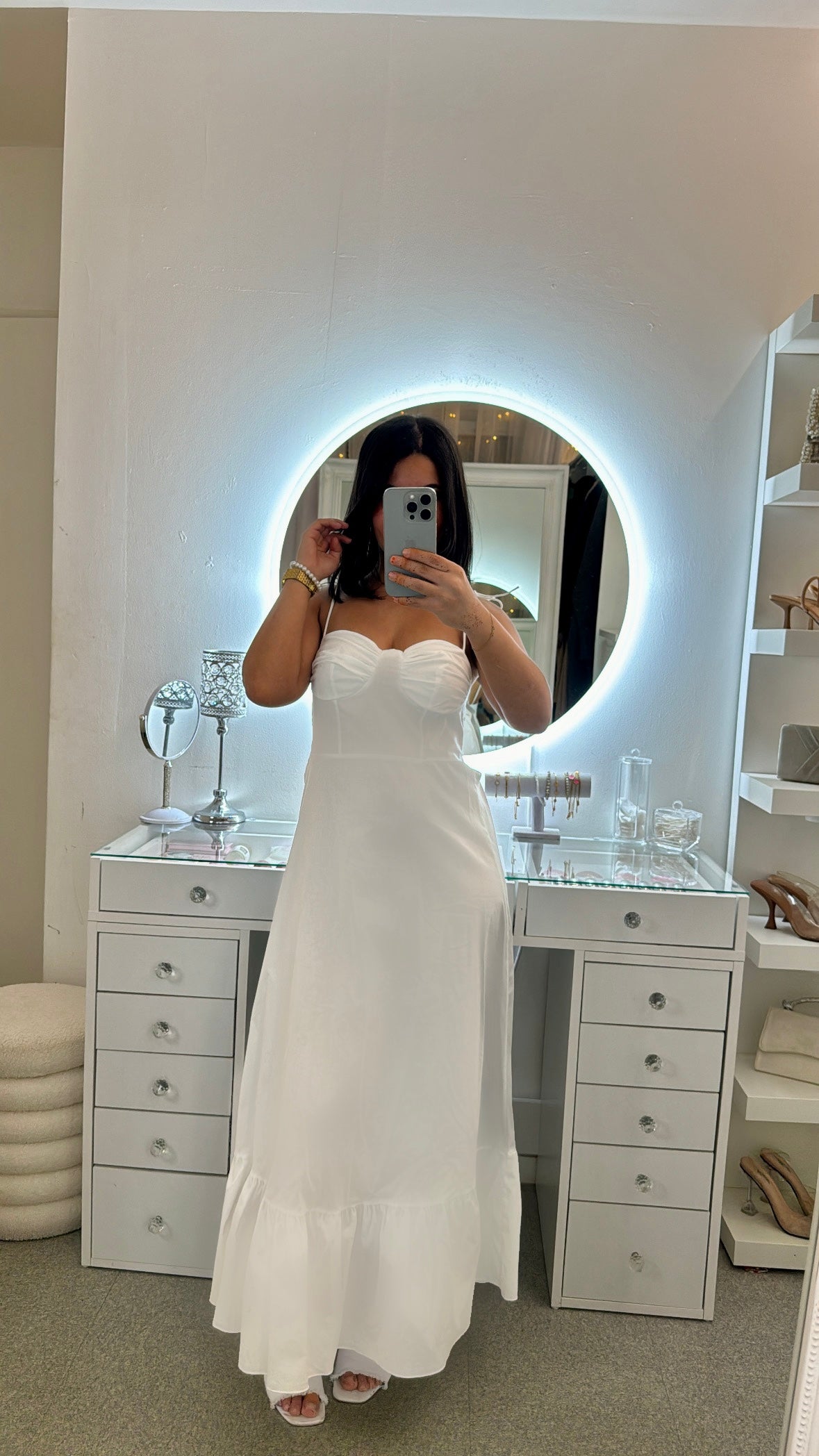 Robe Sana blanc