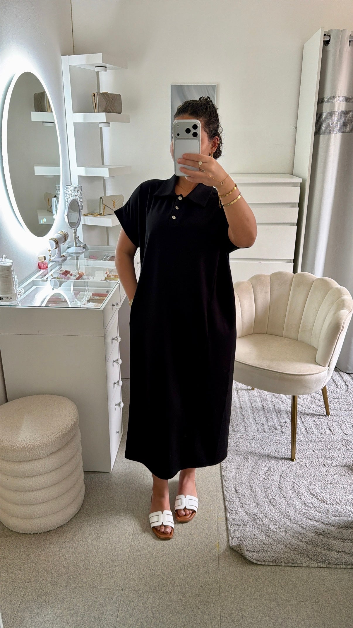 Robe Athéna noir