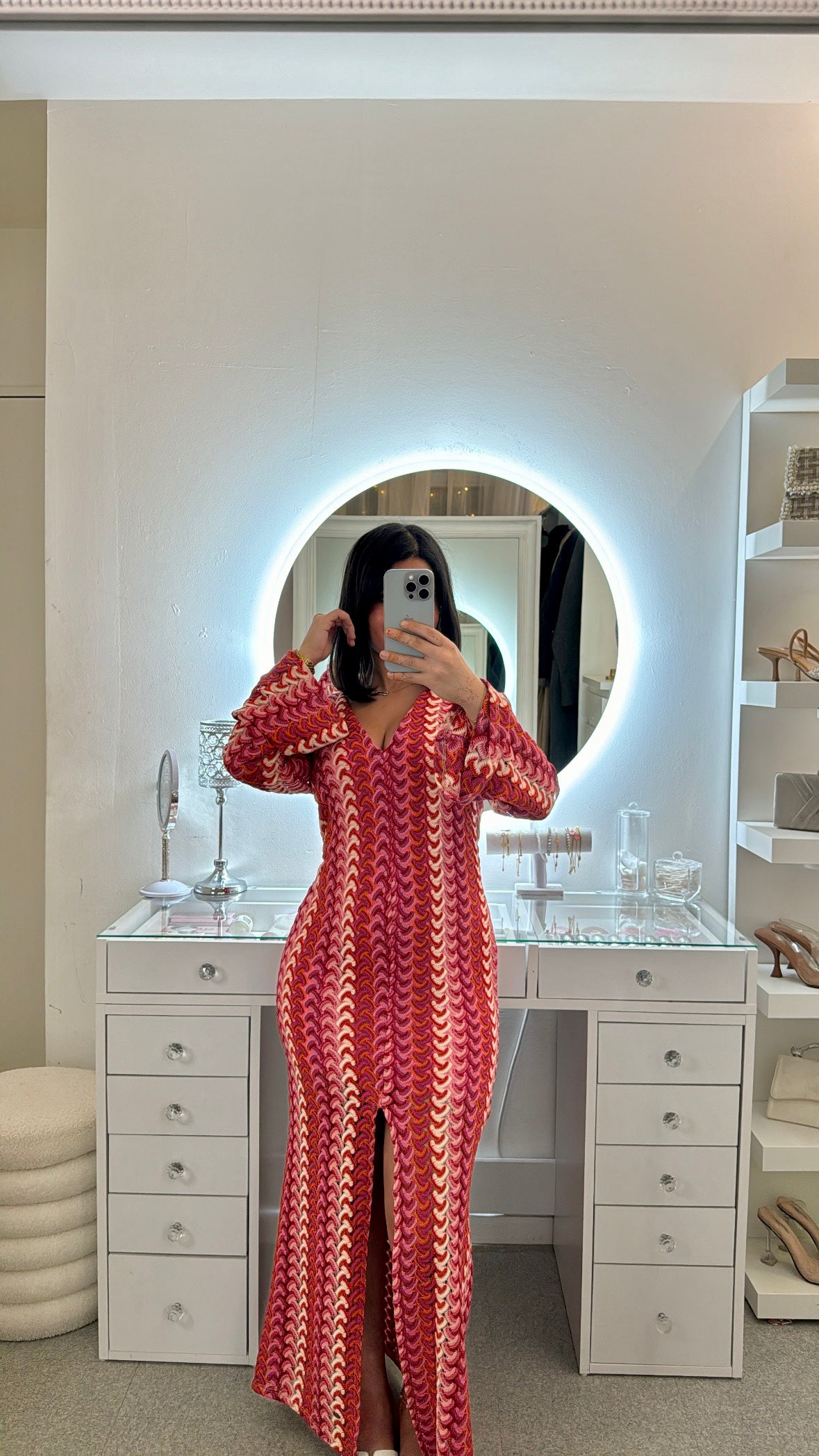 Robe Sirine rose