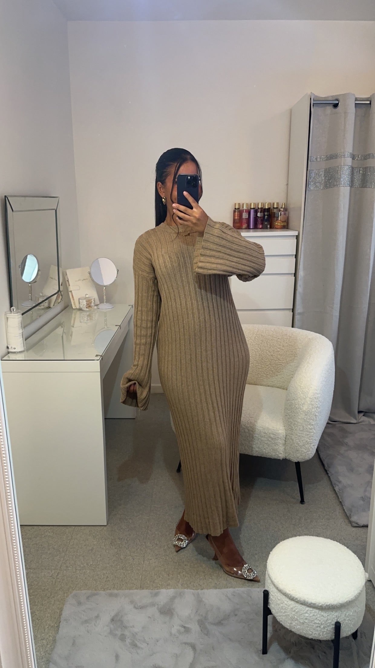 Robe à manche évasée Kamel