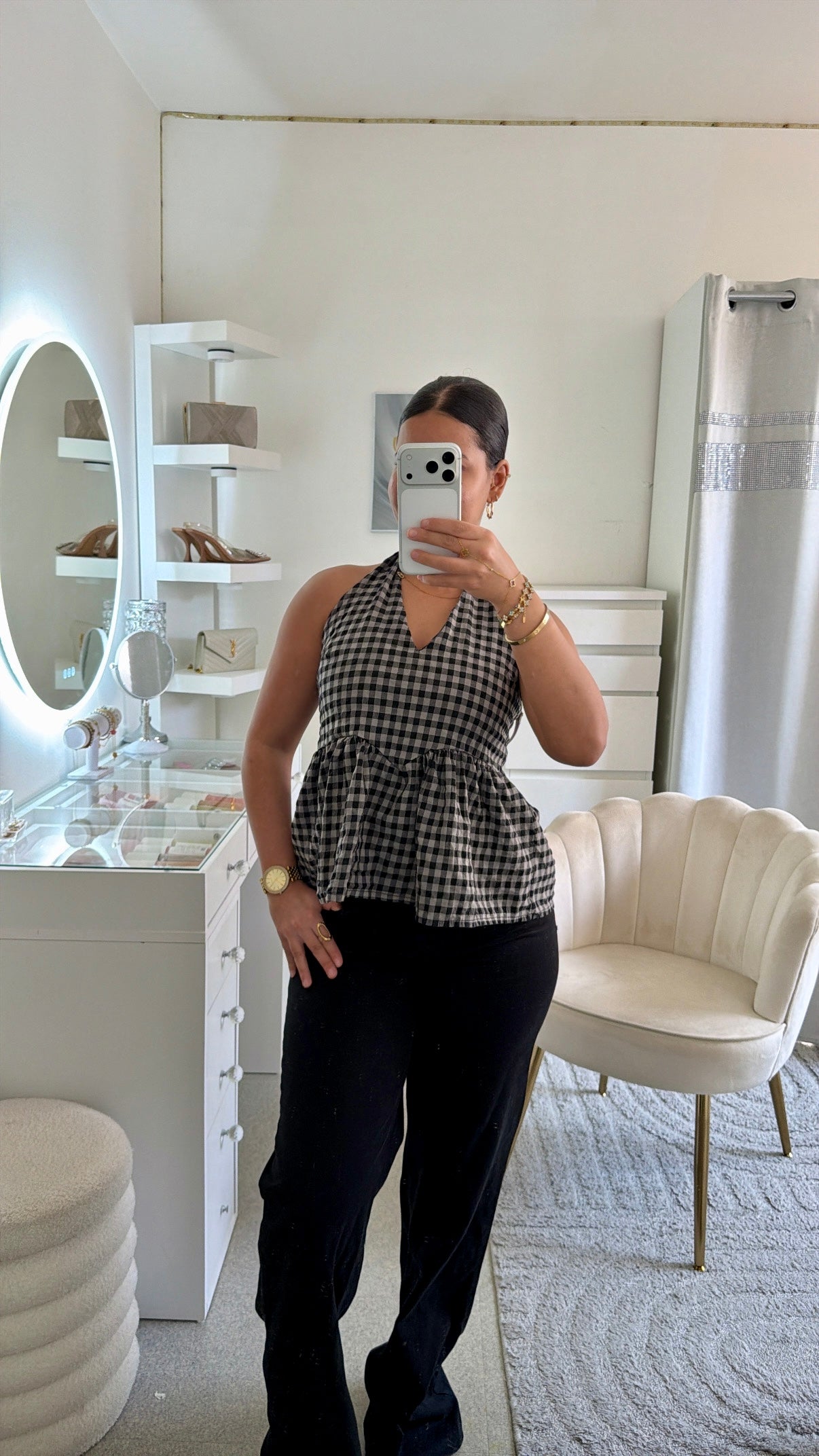 Top Hania noir