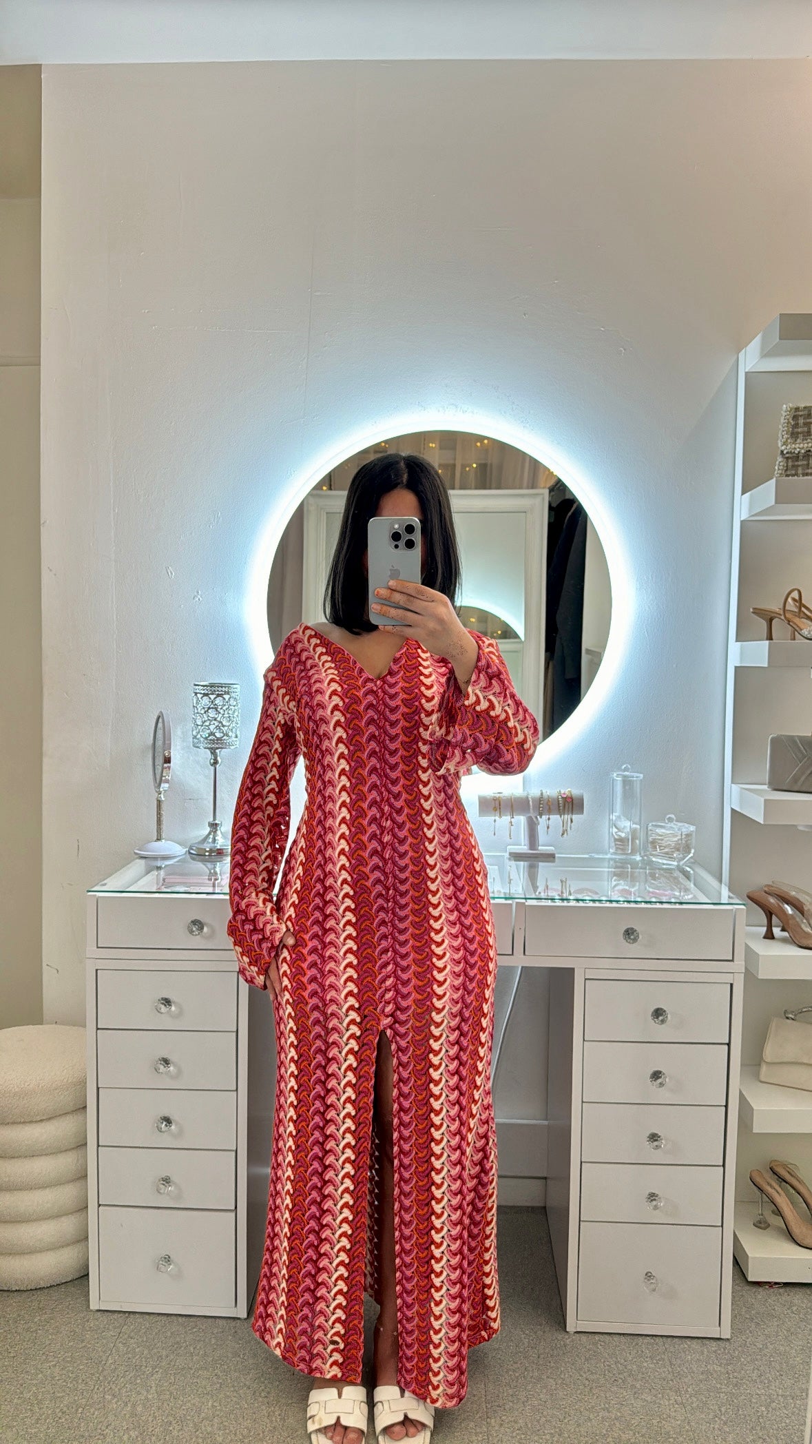 Robe Sirine rose