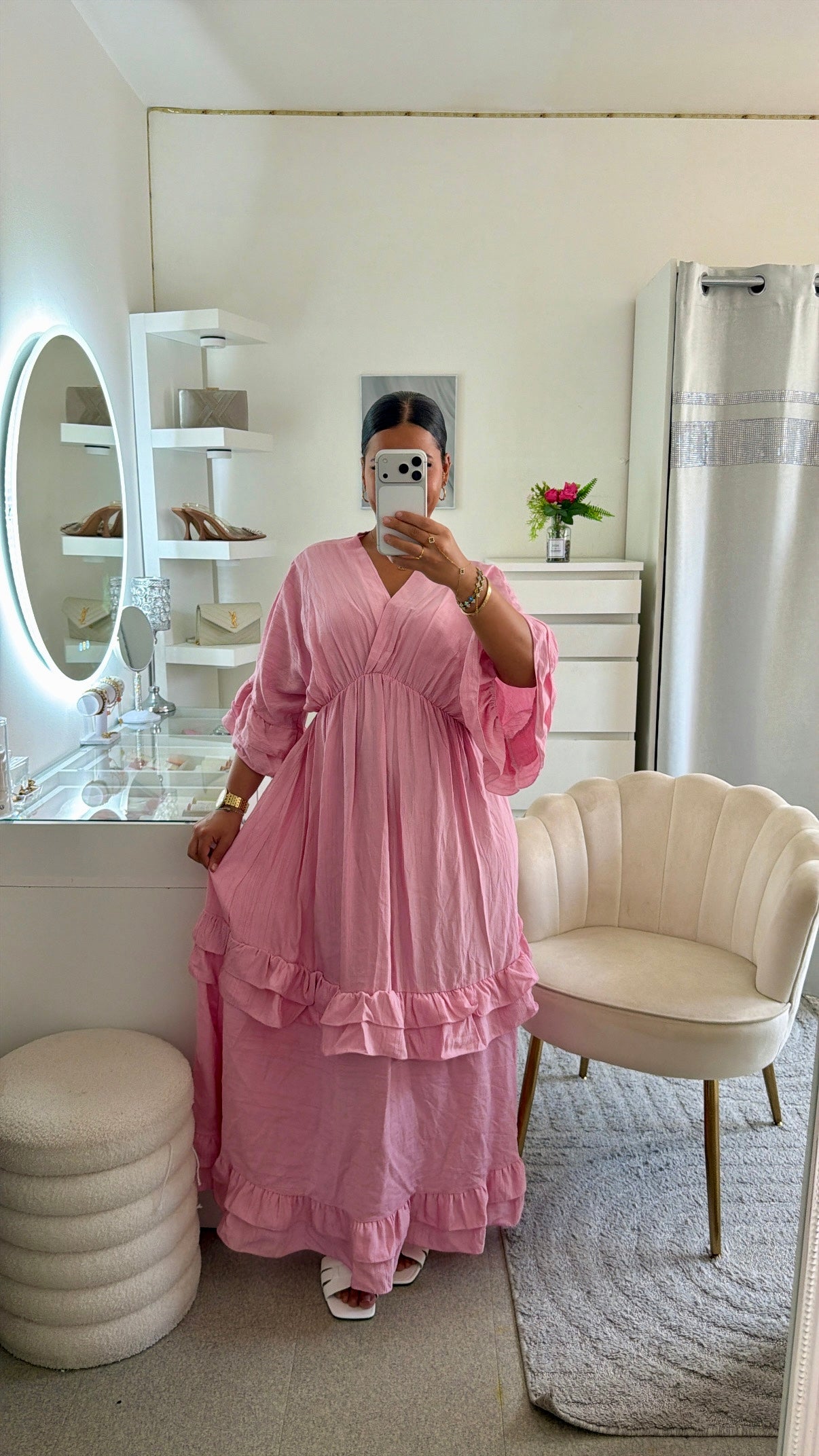 Robe Maissa en rose