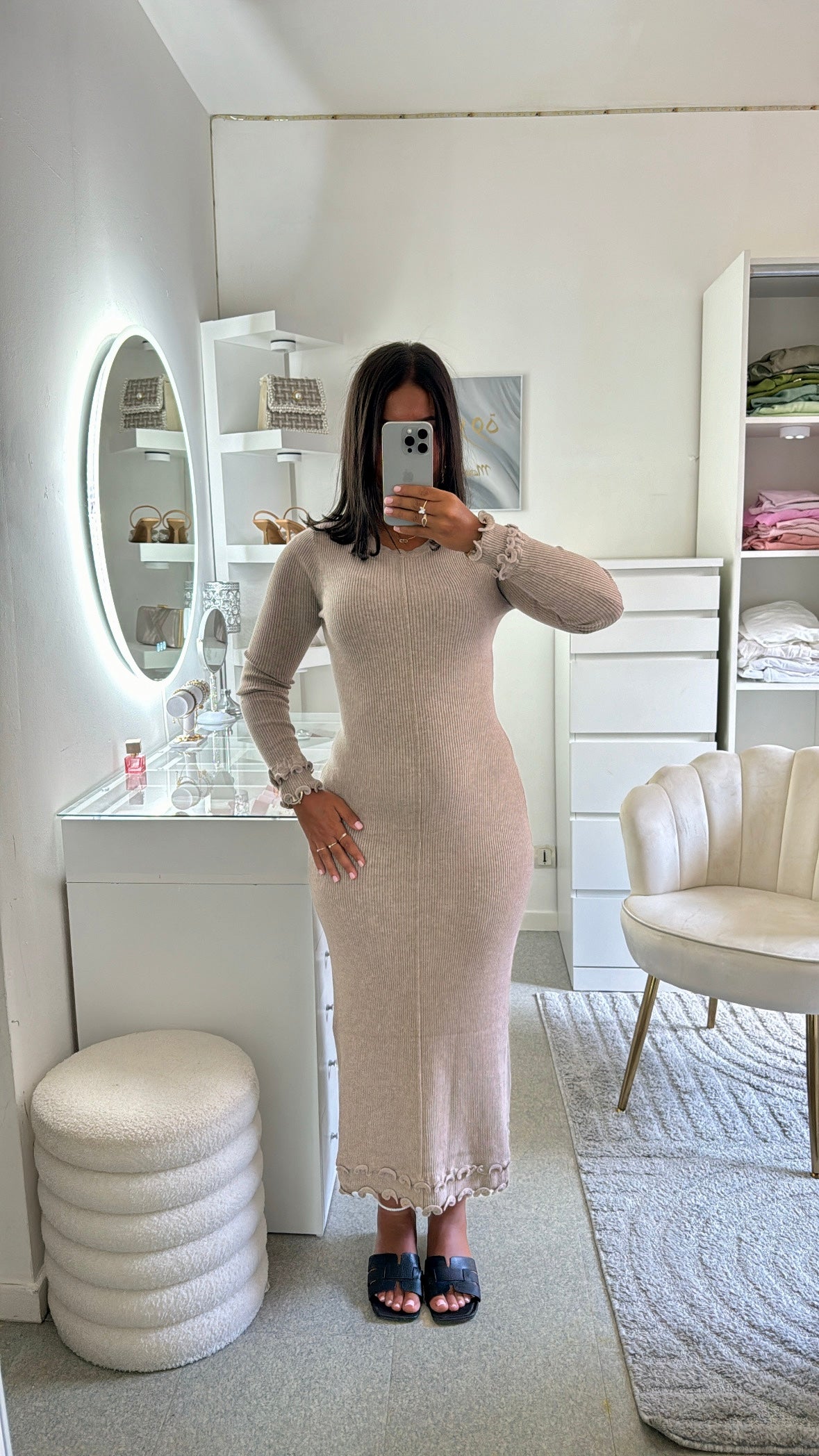 Robe Nassima en laine