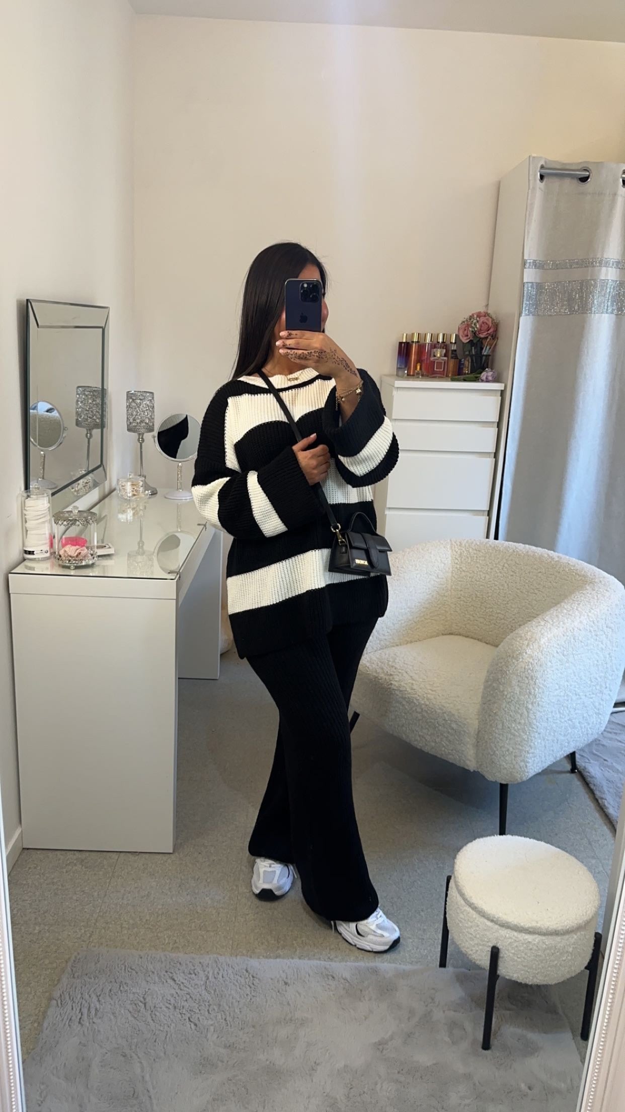 Ensemble bi couleur noir