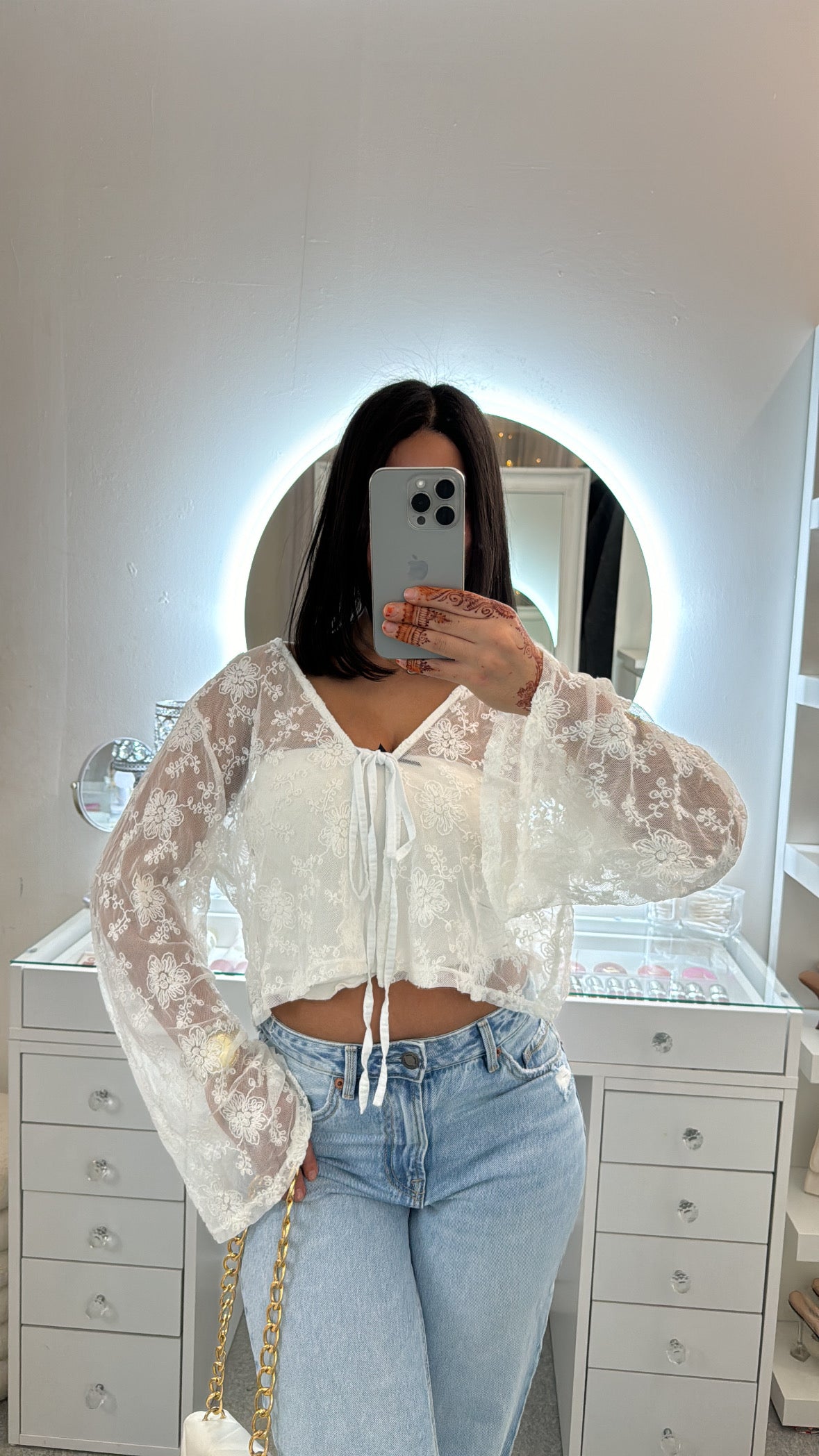 Gilet Nour blanc