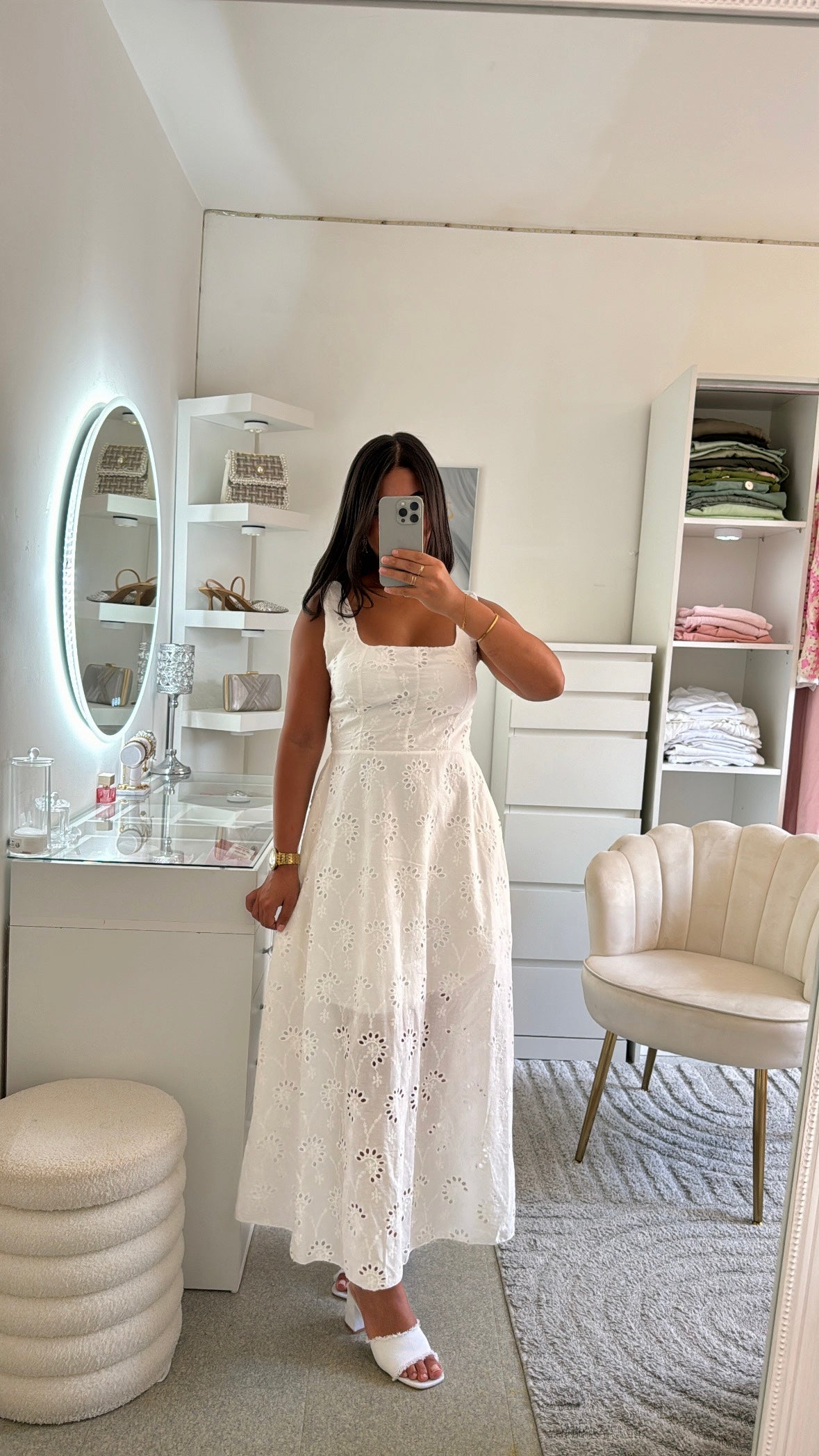 Robe jessica blanche