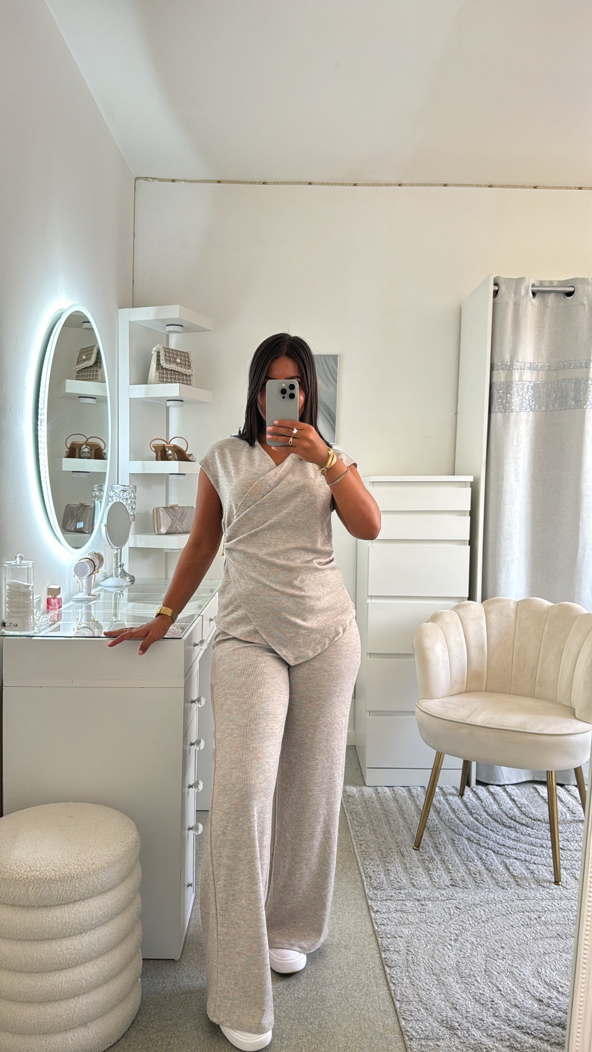 Ensemble Nanou en beige