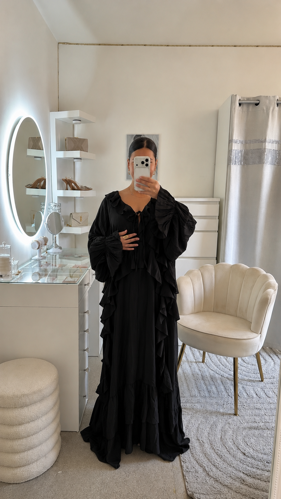 Robe Aida en noir