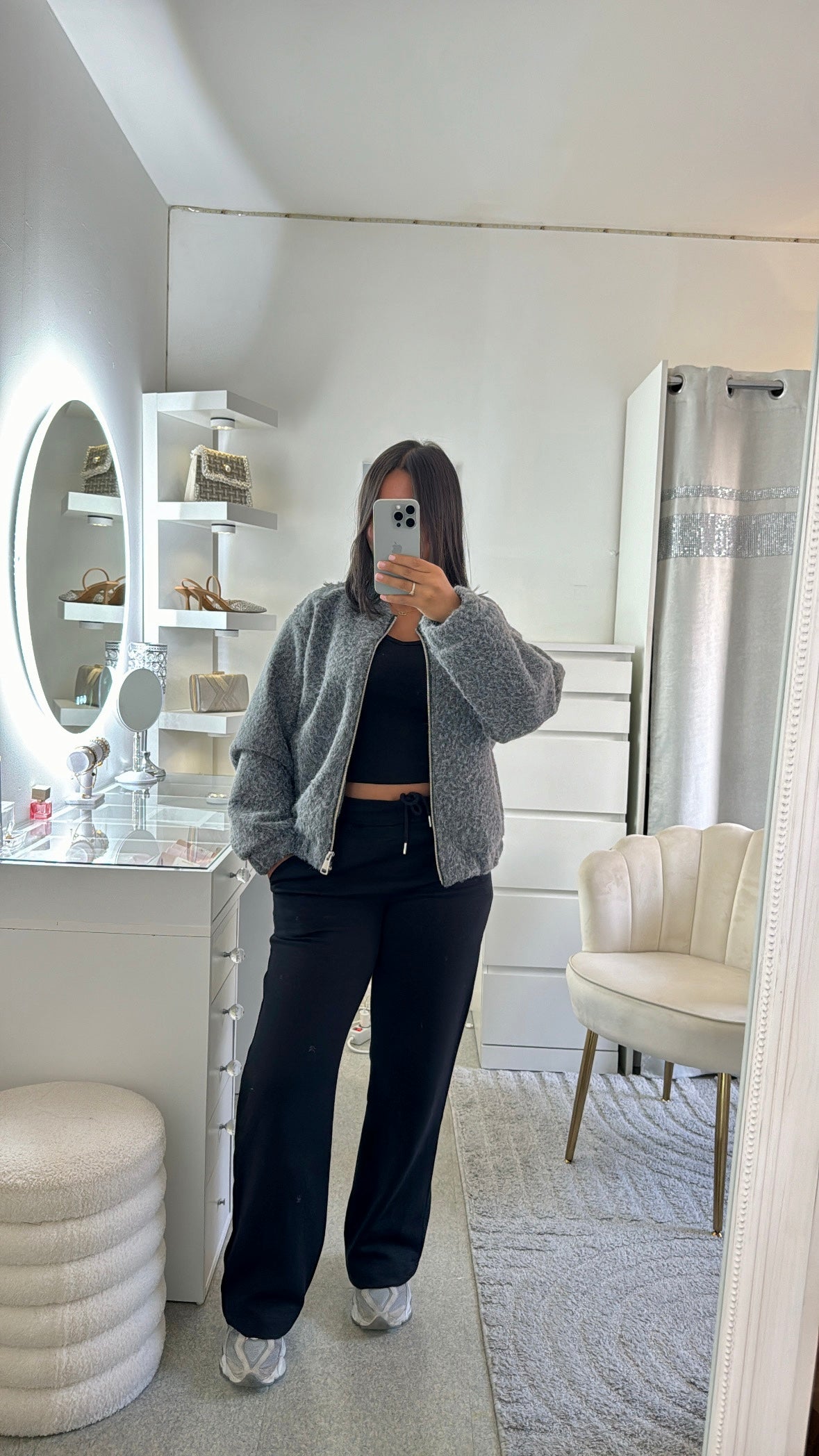 Veste Mouna gris