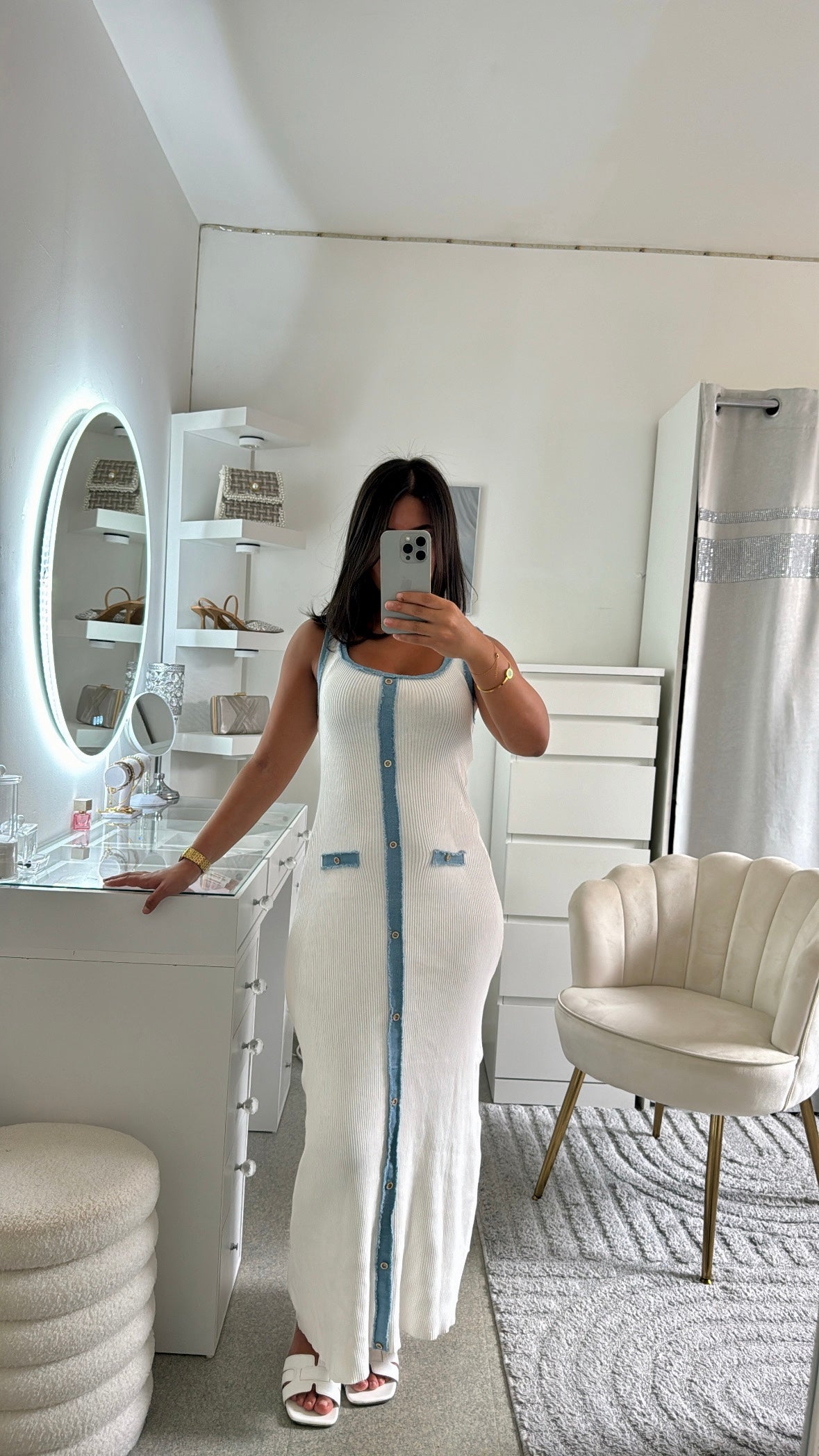 Robe Mailysse blanc