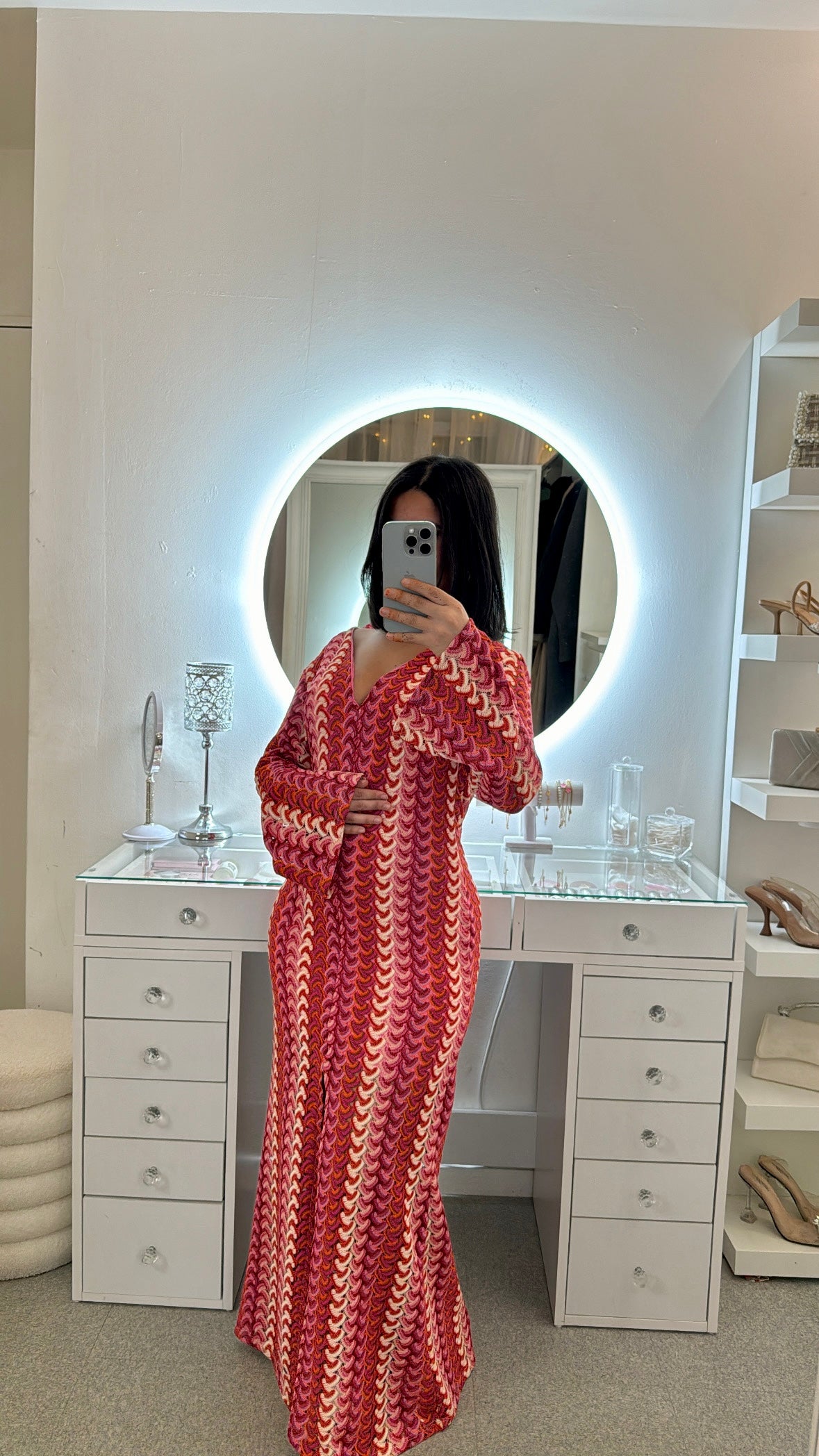 Robe Sirine rose