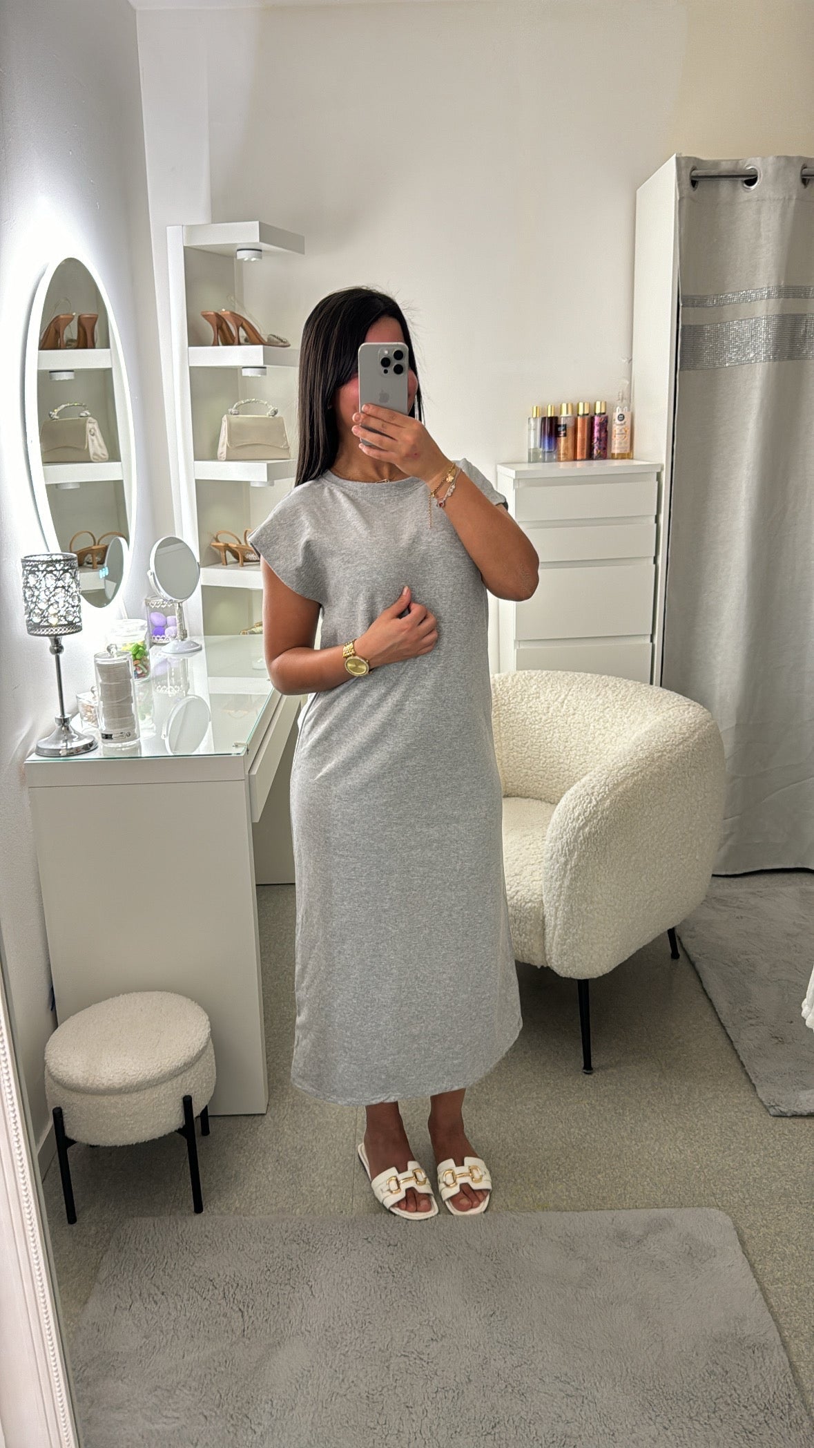 Robe tee shirt Samia