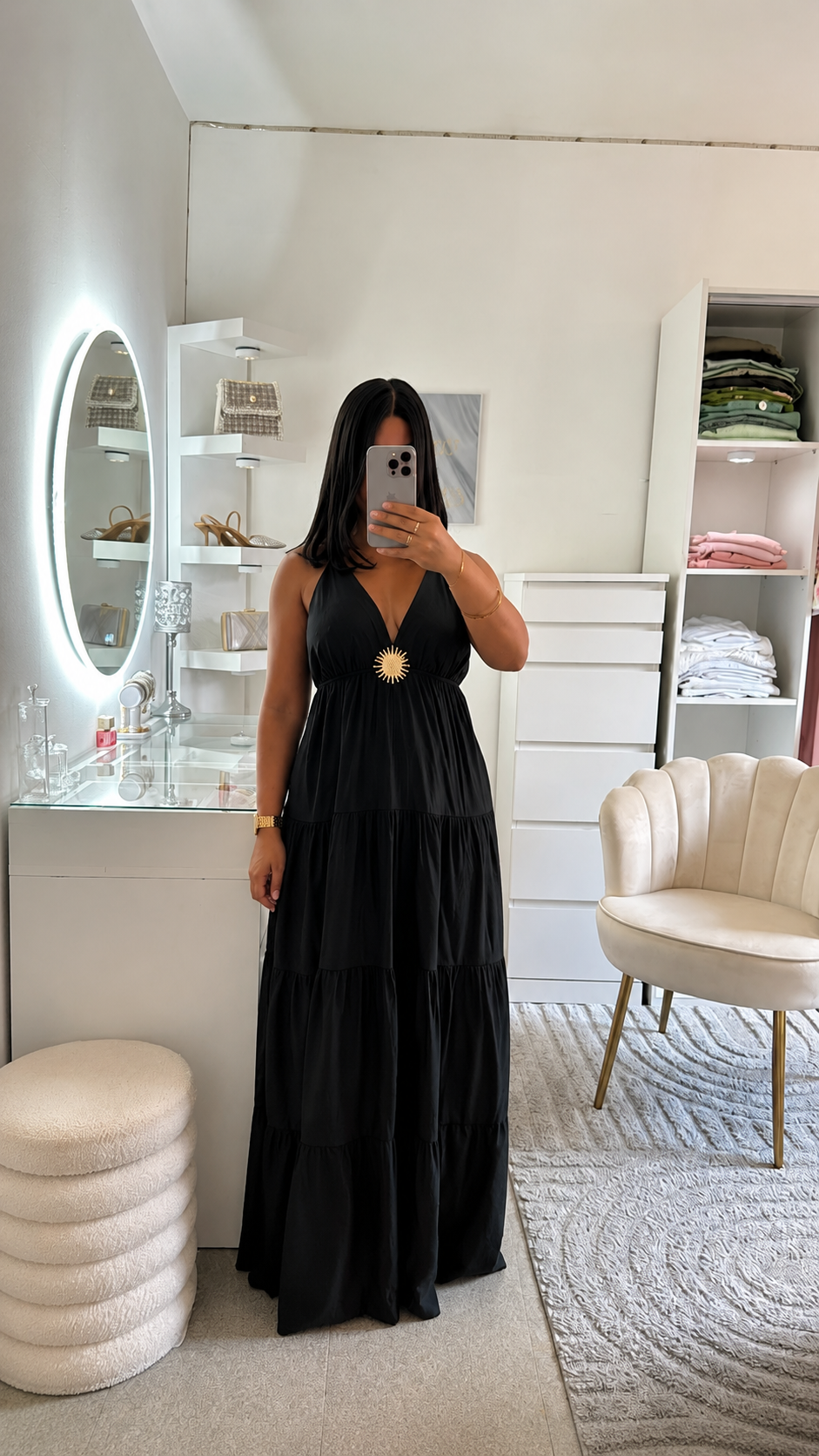 Robe Lilia en noir
