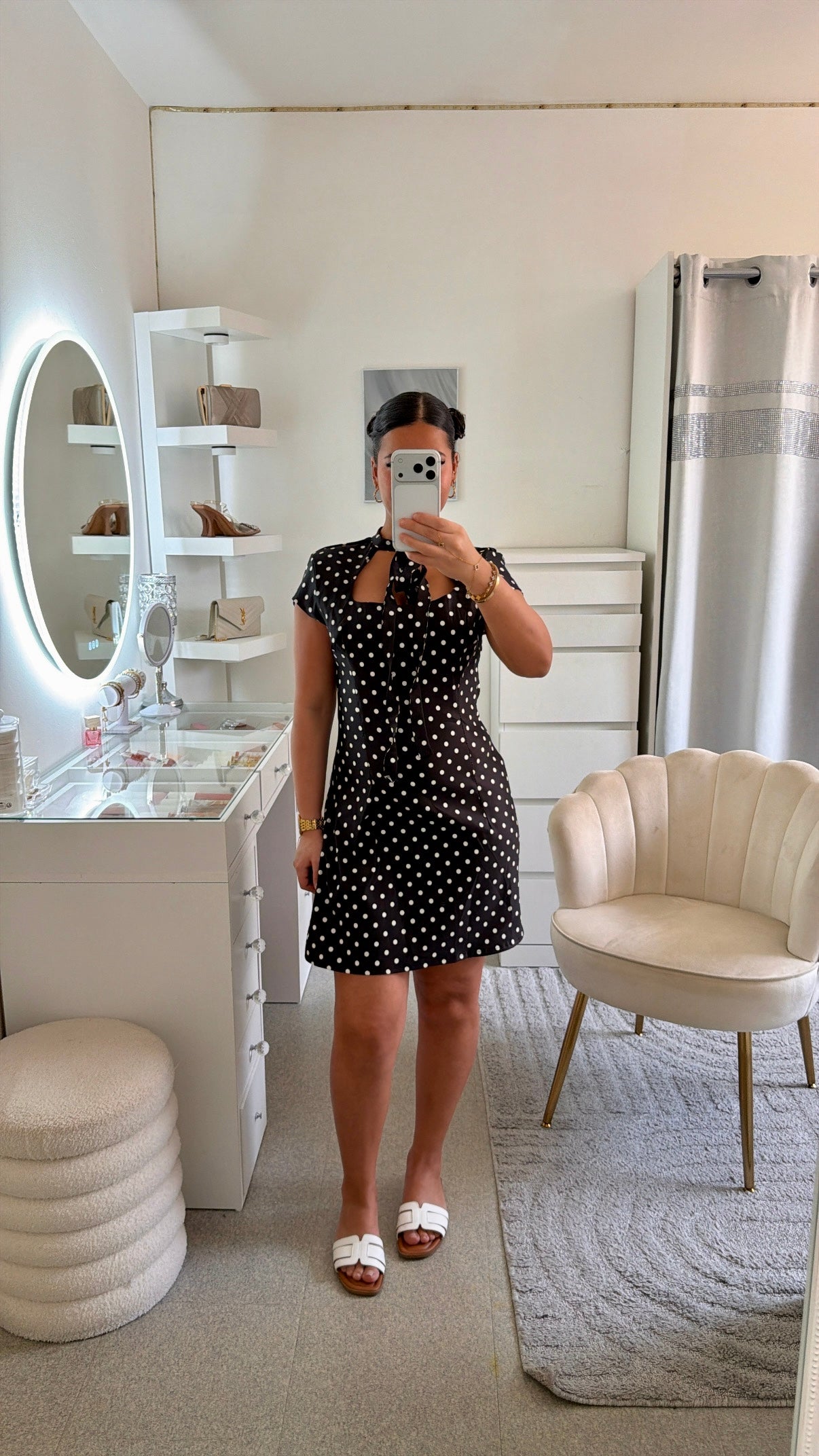 Robe Wanda noir