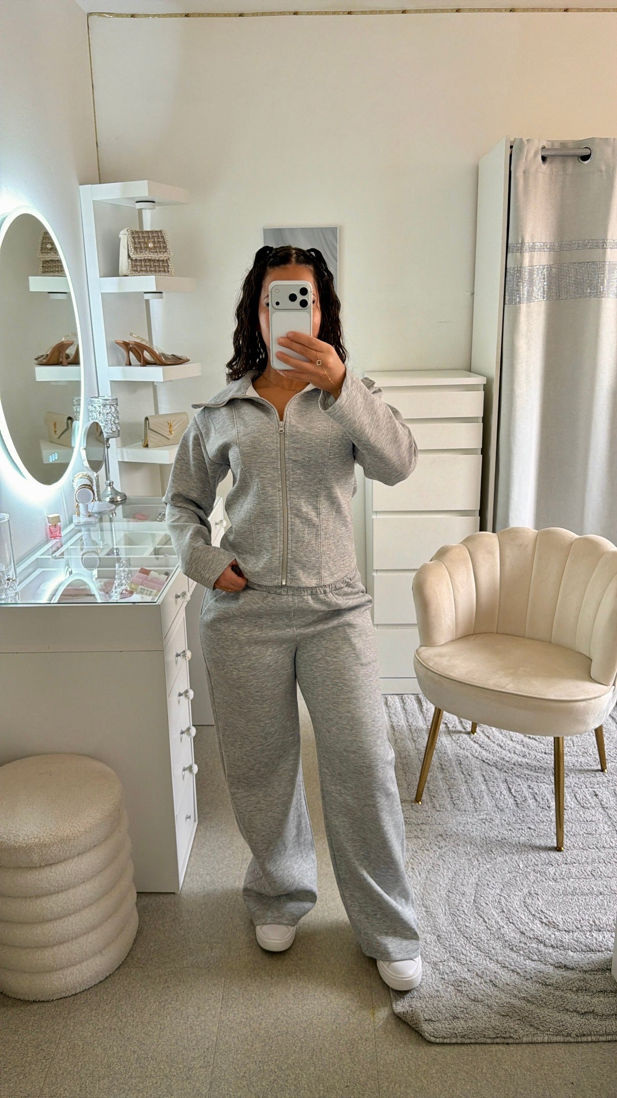 Ensemble Ileana gris