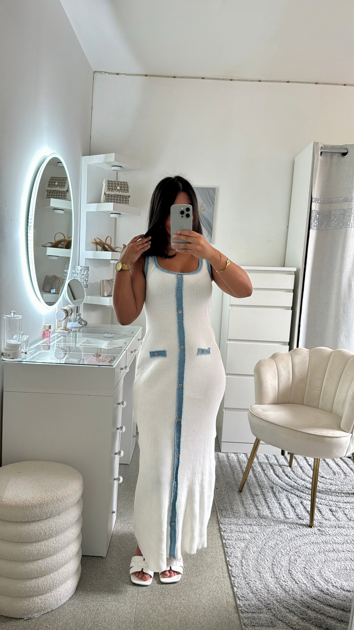 Robe Mailysse blanc