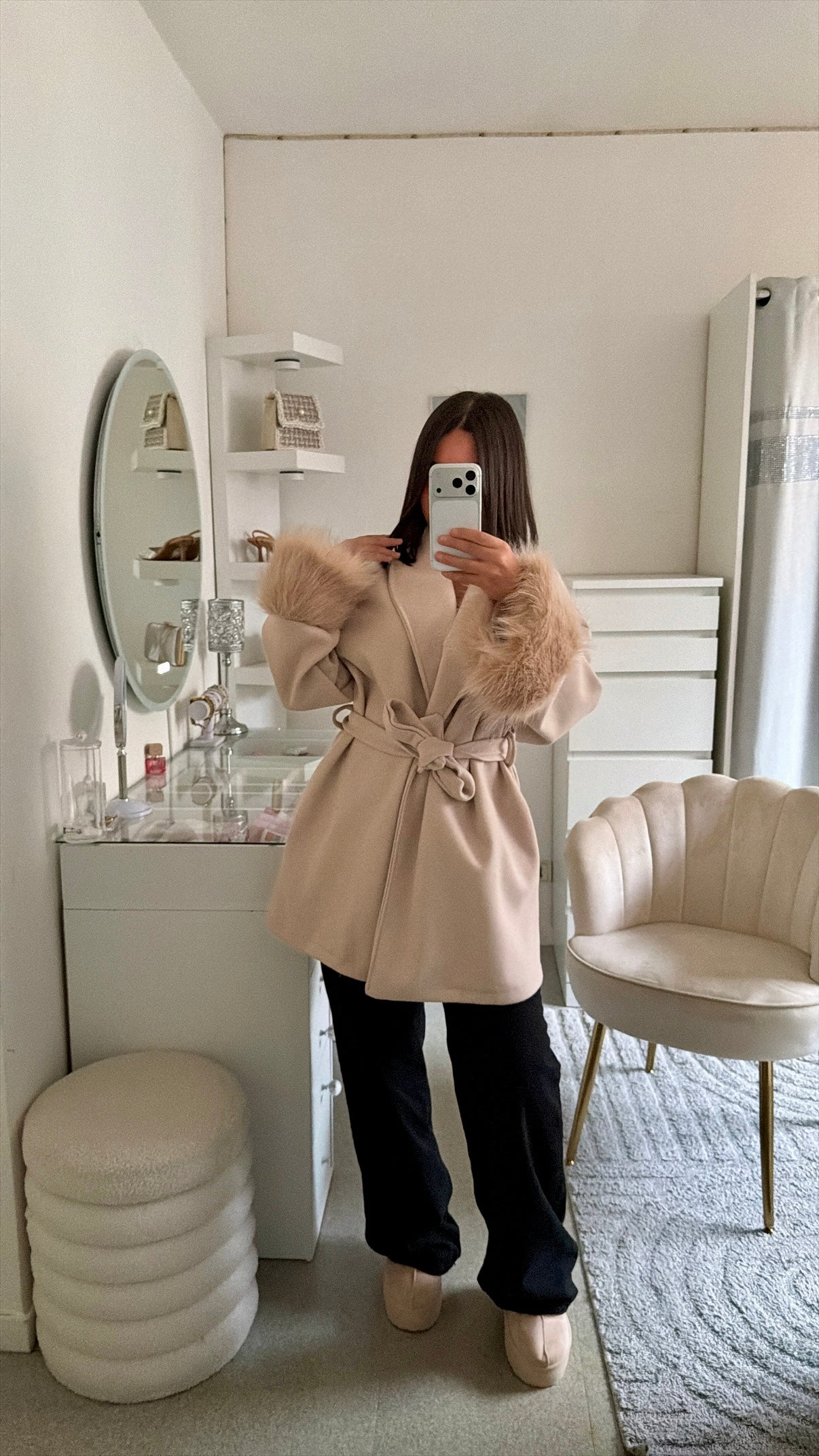 Manteau à fourrure Nessiya