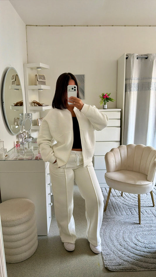 Ensemble Latifa blanc