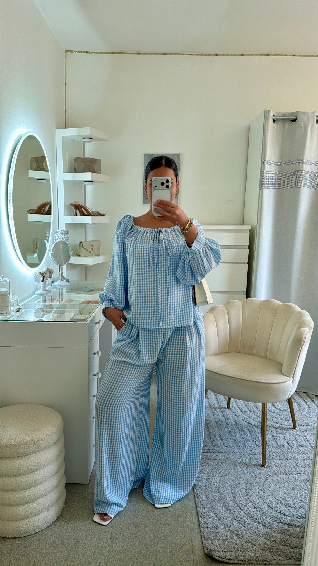 Ensemble aniya bleu
