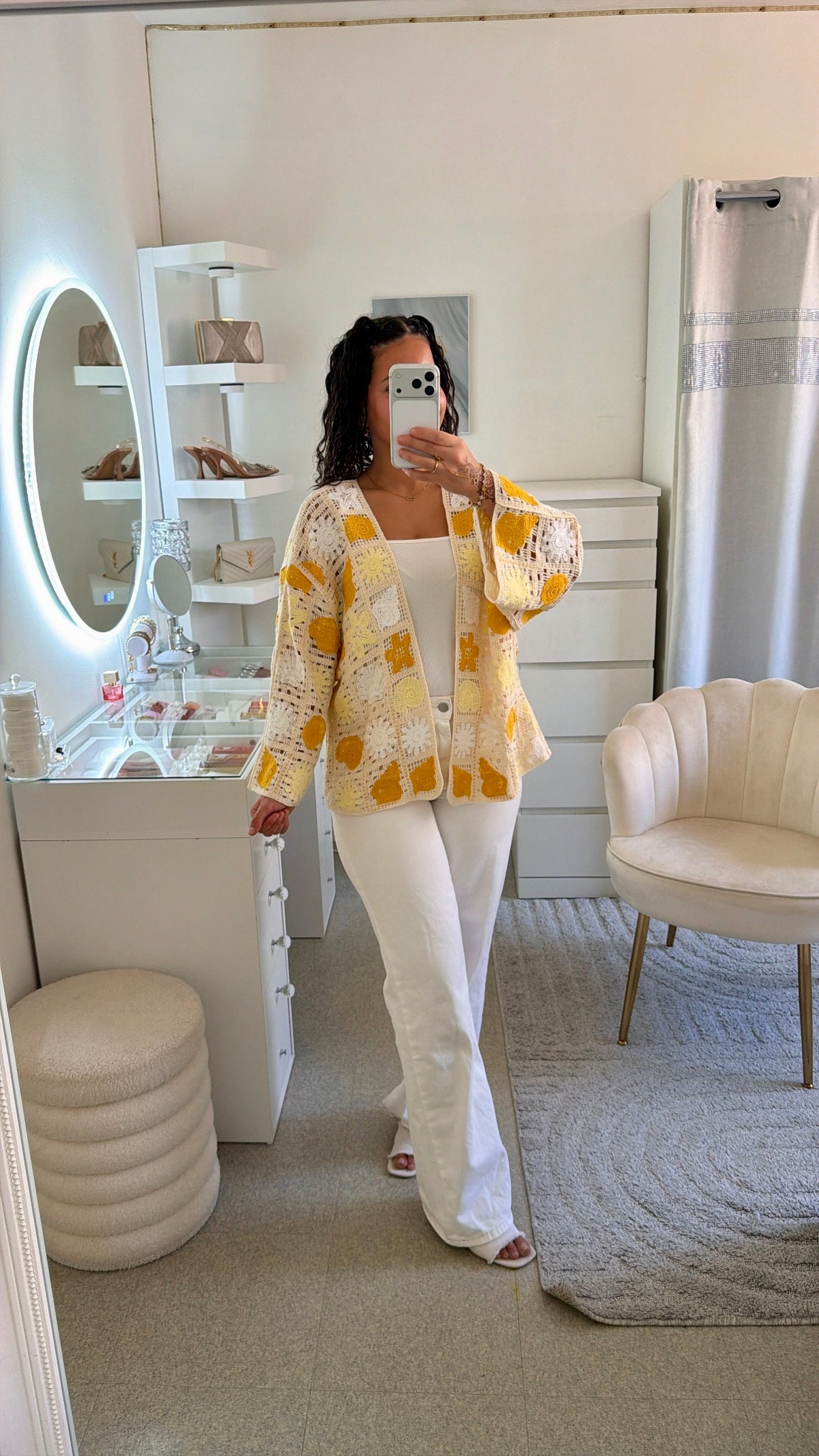 Cardigan Soumaya jaune