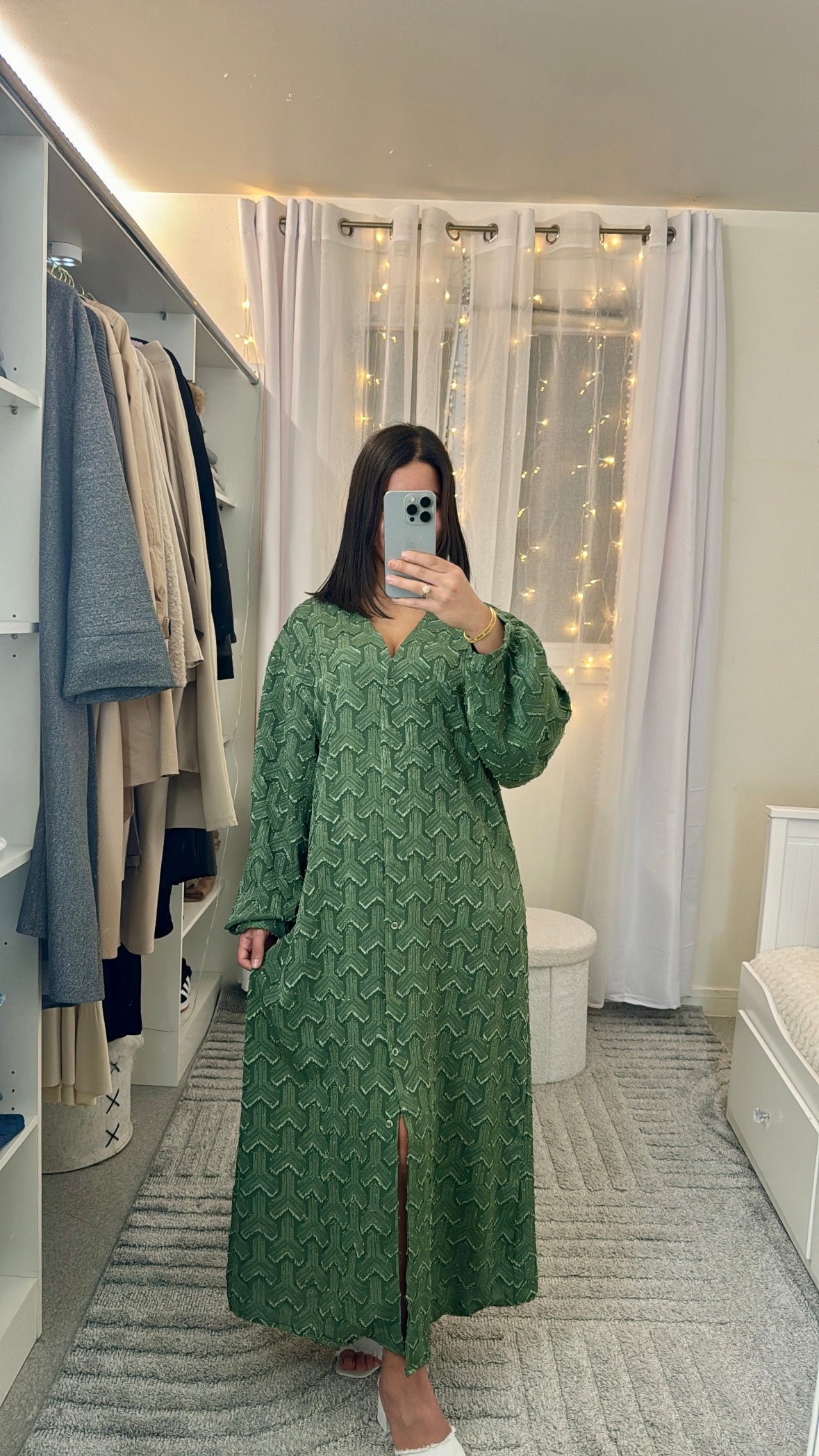 Robe Laura vert