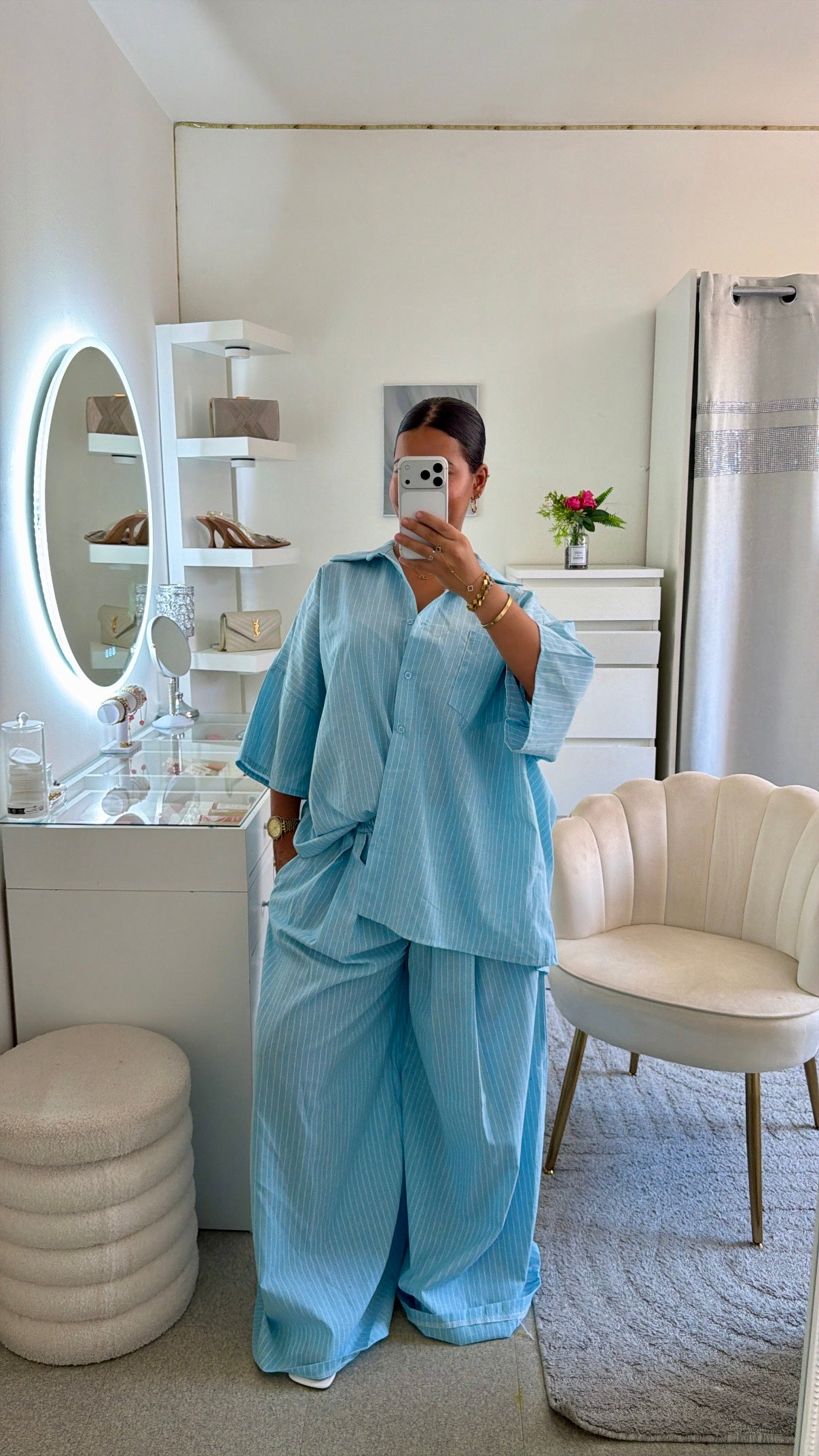 Ensemble Georgina en bleu