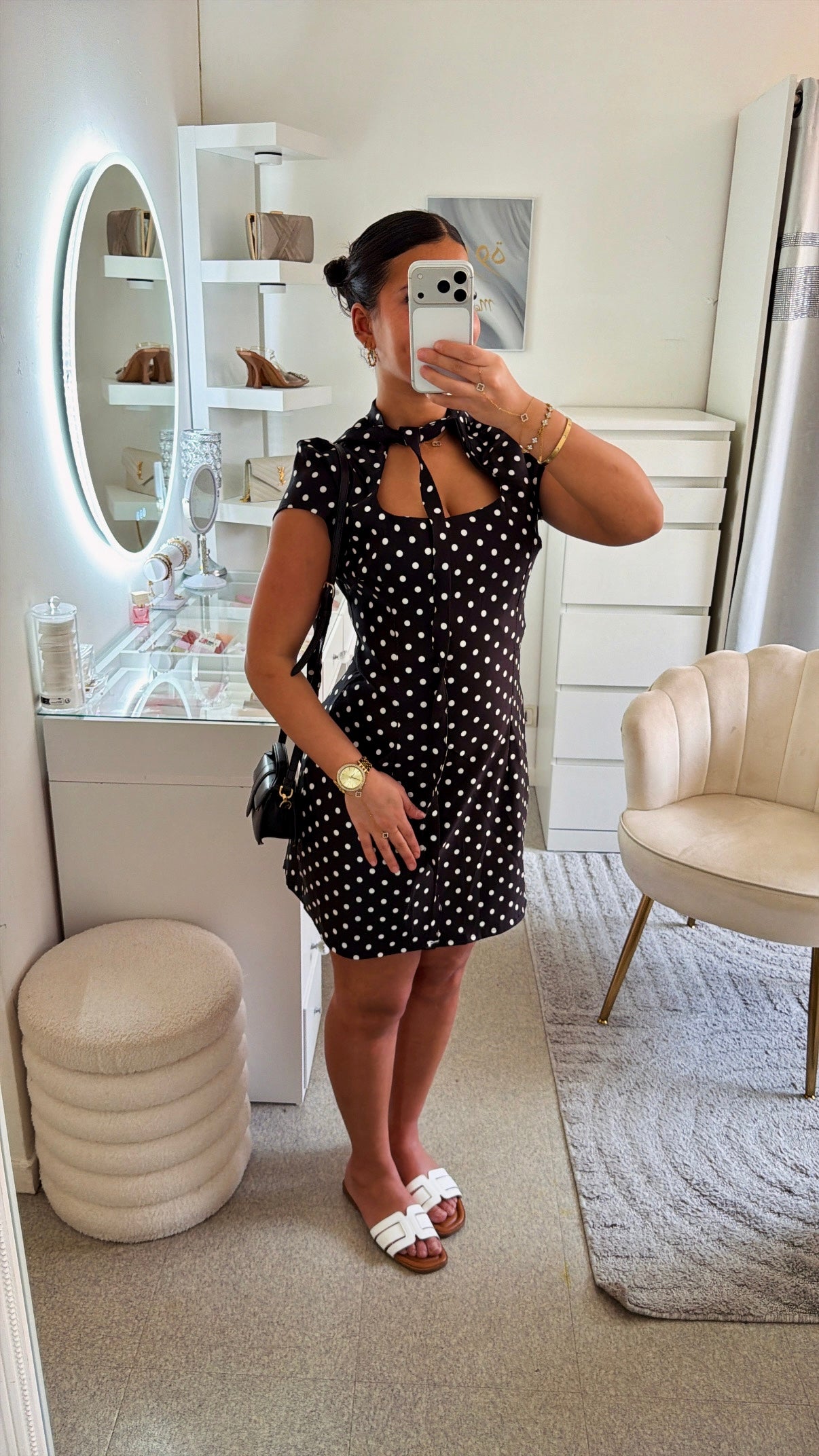 Robe Wanda noir