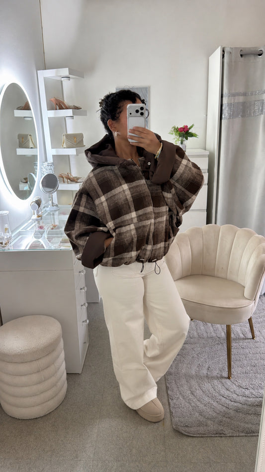 Veste Samira en marron